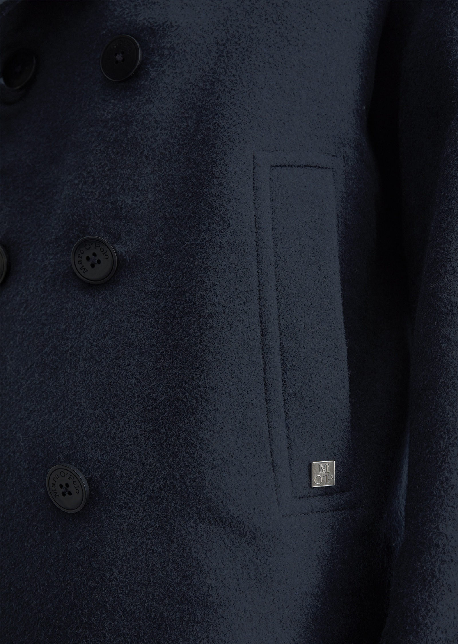 Marc O'Polo Outdoorjacke »aus italienischem Schurwolle-Mix«