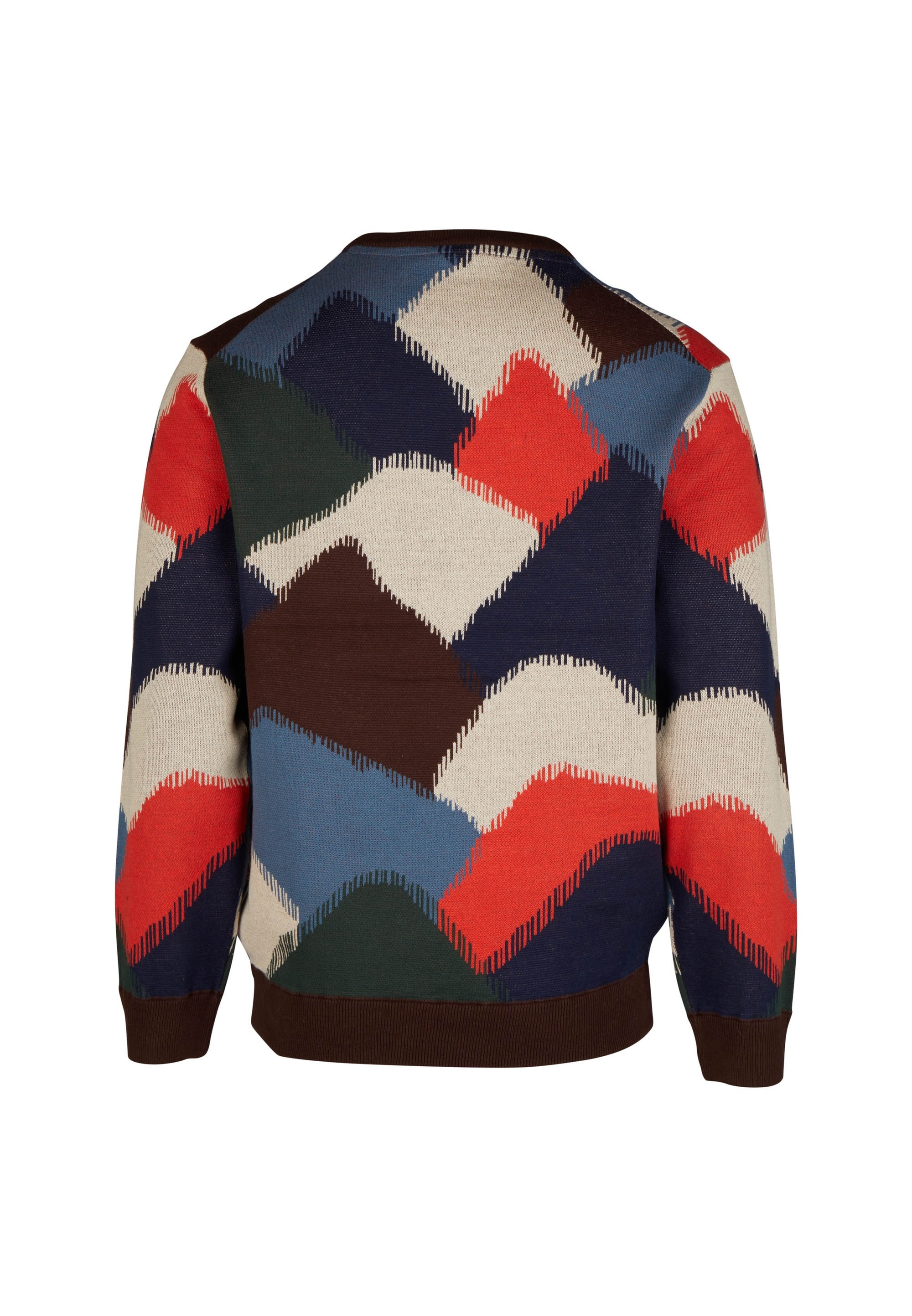Cleptomanicx Strickpullover »Crewneck Mountains«, mit lockerem Schnitt