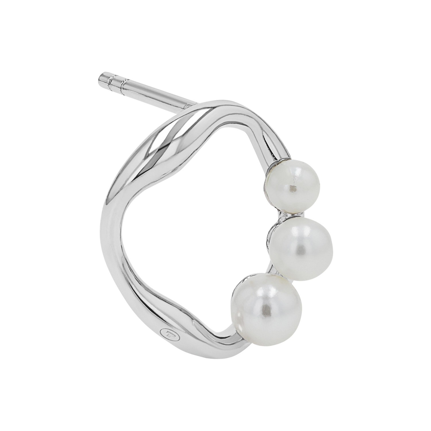 TOM TAILOR Paar Ohrstecker »Schmuck Geschenk Silber 925« mit Süßwasserzuchtperle