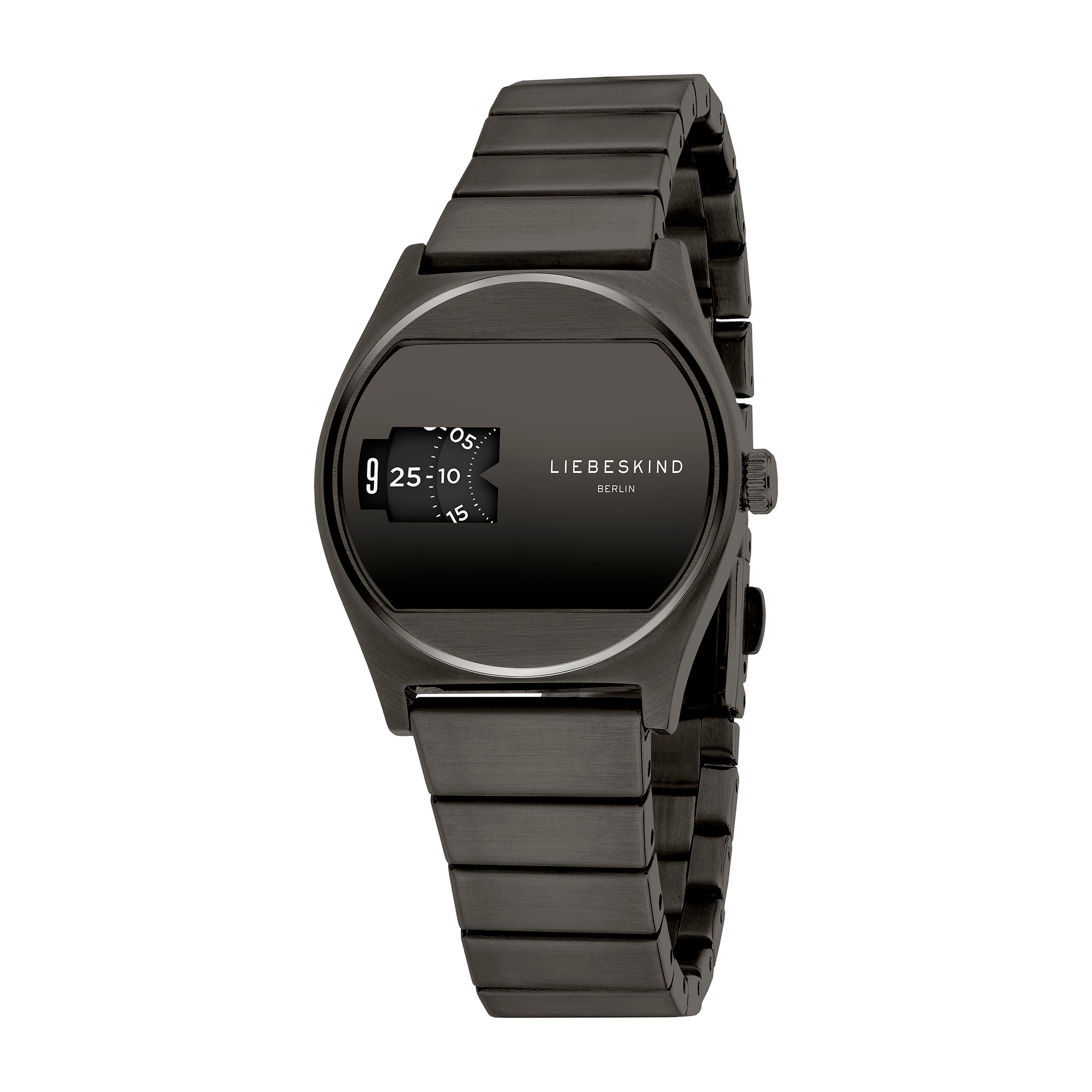 Liebeskind Berlin Quarzuhr »Vinyl Vision« Armbanduhr, Damenuhr, Edelstahlarmband, analog