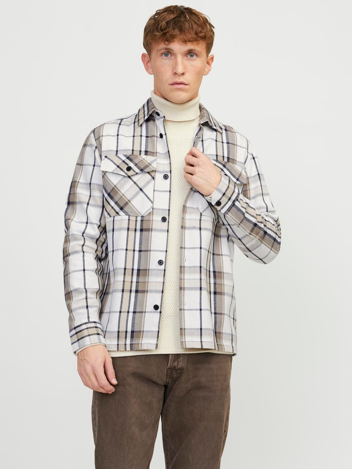 Jack & Jones Langarmhemd "JPRCCROY SPRING CHECK OVERSHIRT L/S SN" günstig online kaufen