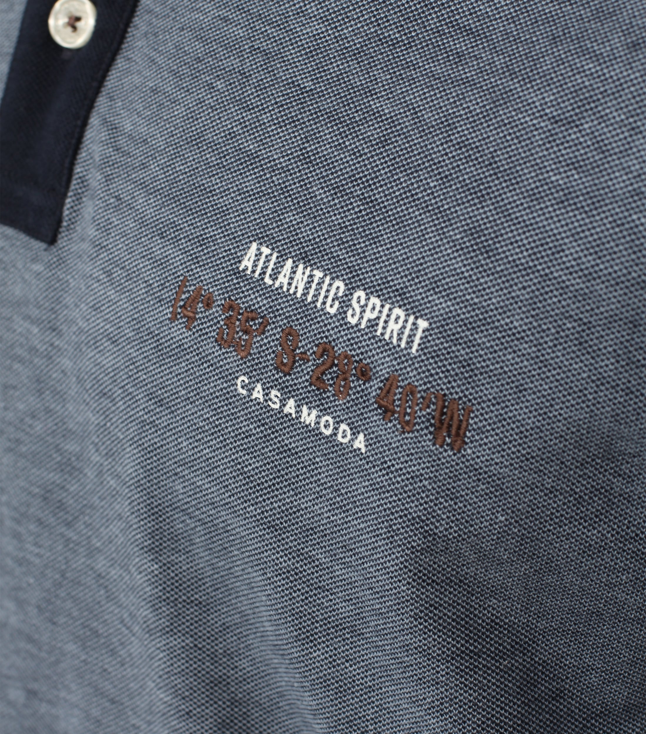 CASAMODA Poloshirt »CASAMODA Polo-Shirt uni«