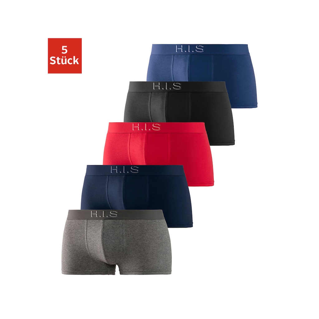 H.I.S Boxershorts, (Packung, 5 St.)