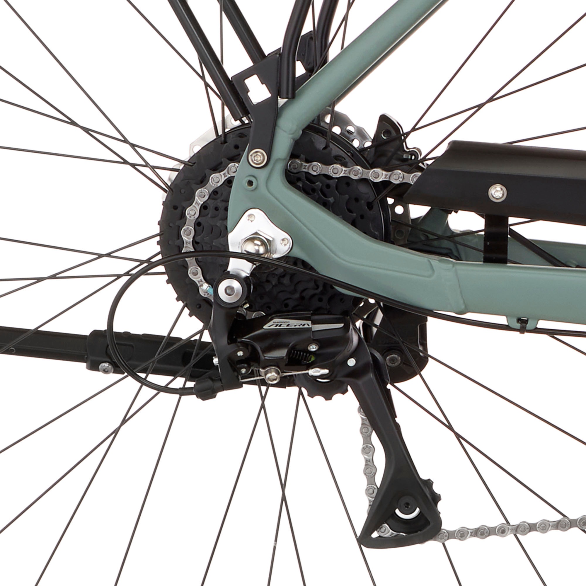 FISCHER Fahrrad »VIATOR 2.1 459« 8 Gang Shimano ACERA Schaltwerk Heckmotor mit Akku-Ladegerät;mit Werkzeug, 