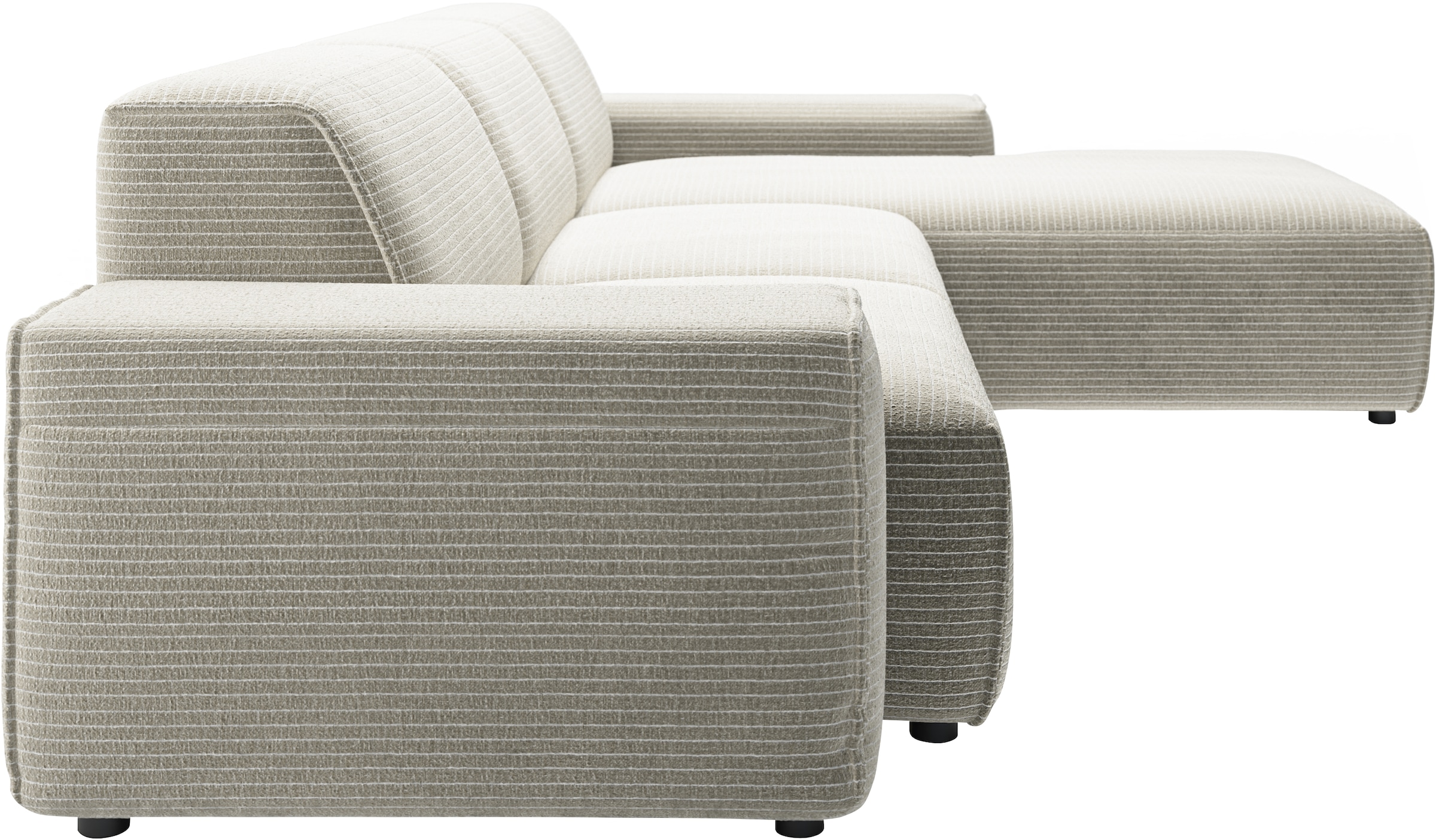 andas Ecksofa »Glimminge auch in Breitcord, Feincord, Bouclé + Easy care-Bezug«, L-Form, Breite 294, Zierkissen