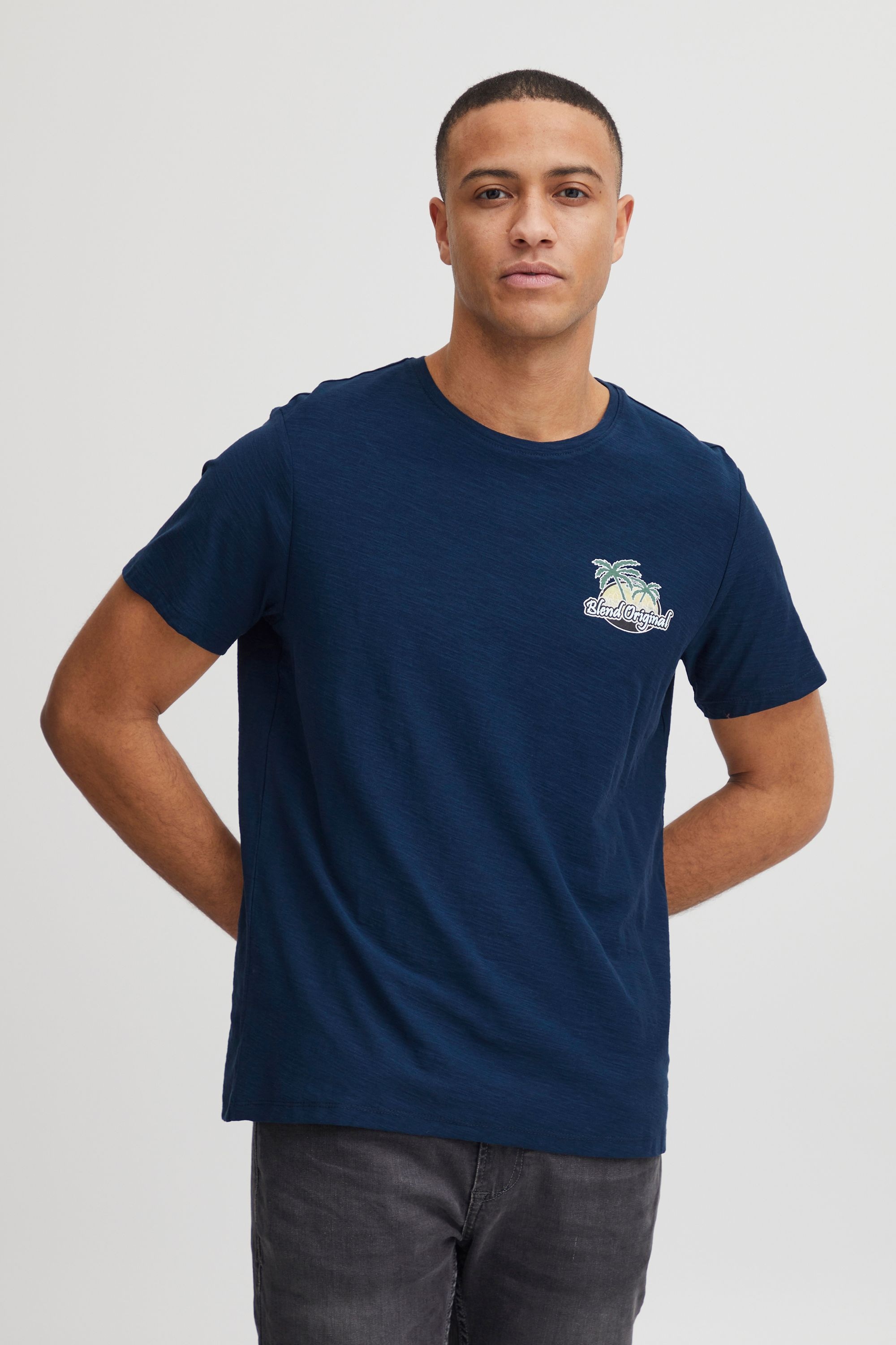 Blend T-Shirt "BHTee" Klassisches T-Shirt mit Rundhalsausschnitt günstig online kaufen