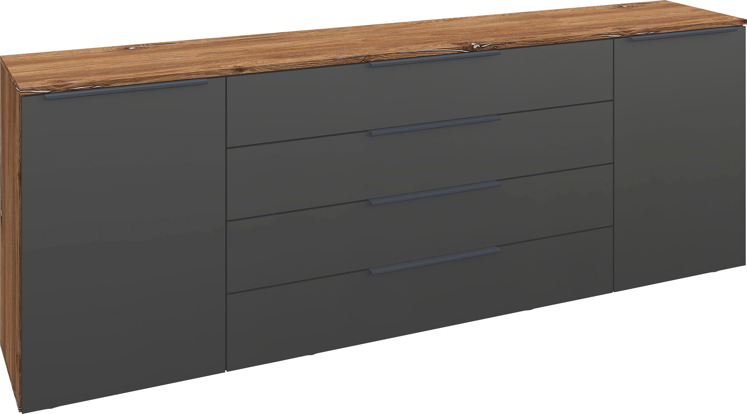 borchardt Möbel Sideboard "Tom, moderne Kommode mit Metallgriffen, 200cm br günstig online kaufen
