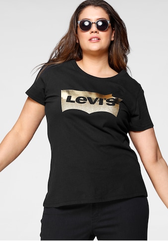 Levi's® Plus Rundhalsshirt »The perfect Tee«, mit Logo- und Sterneprint kaufen