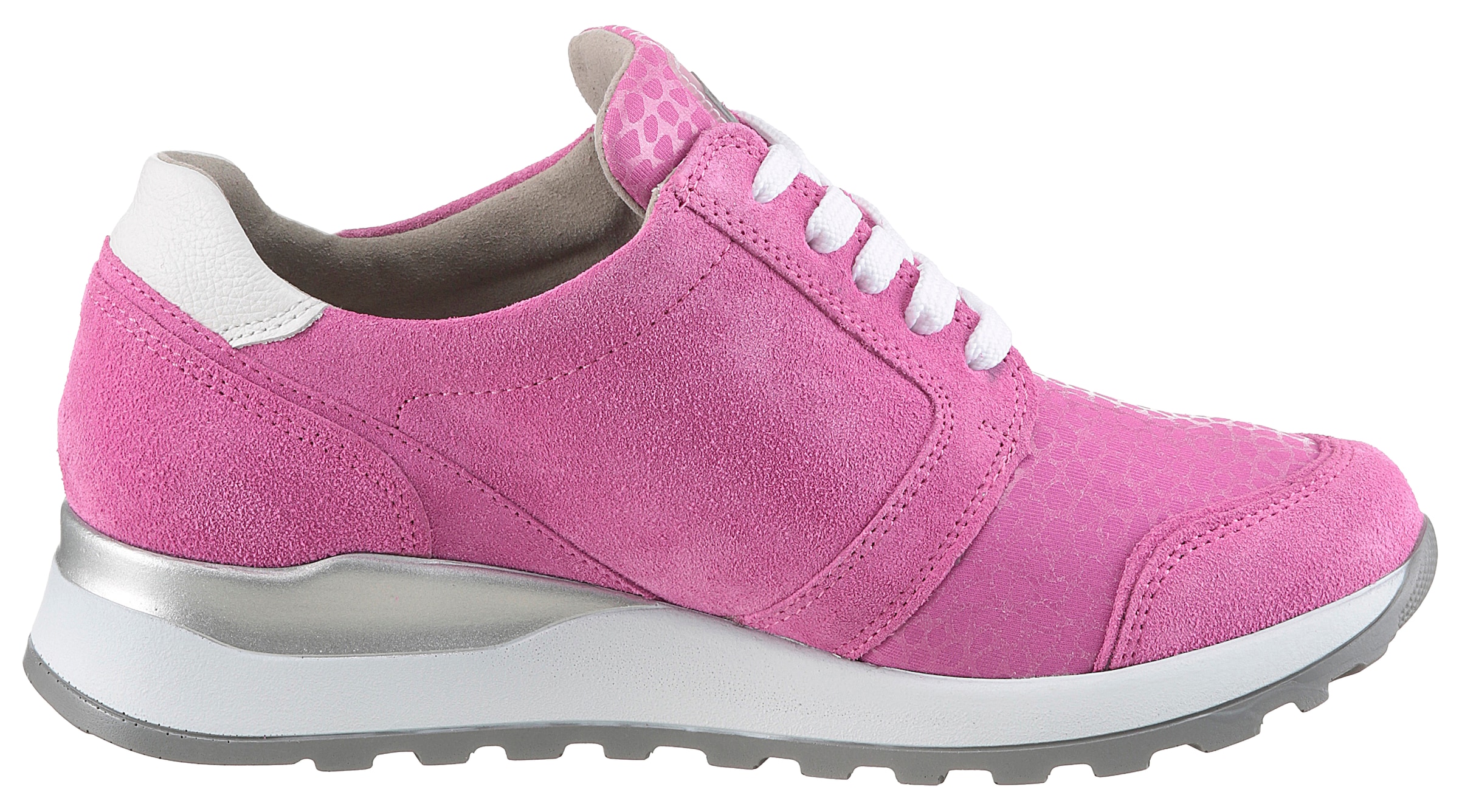 Waldläufer Keilsneaker »HIROKO«, Schnürschuh, Freizeitschuh, Halbschuh, Kontrastbesatz, Weite H
