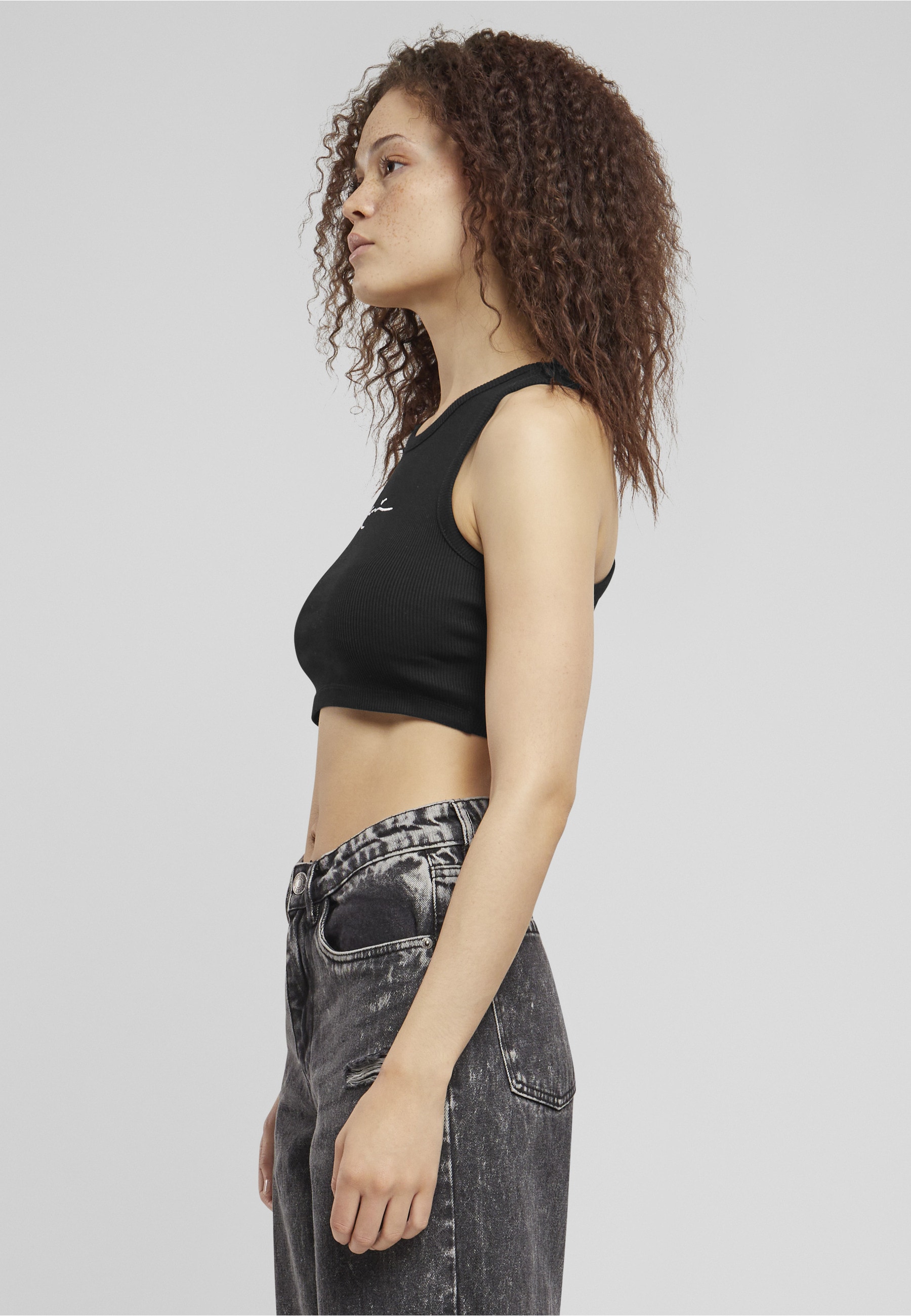 Karl Kani T-Shirt »Karl Kani Small Signature Essential Racer Rib Top« 1