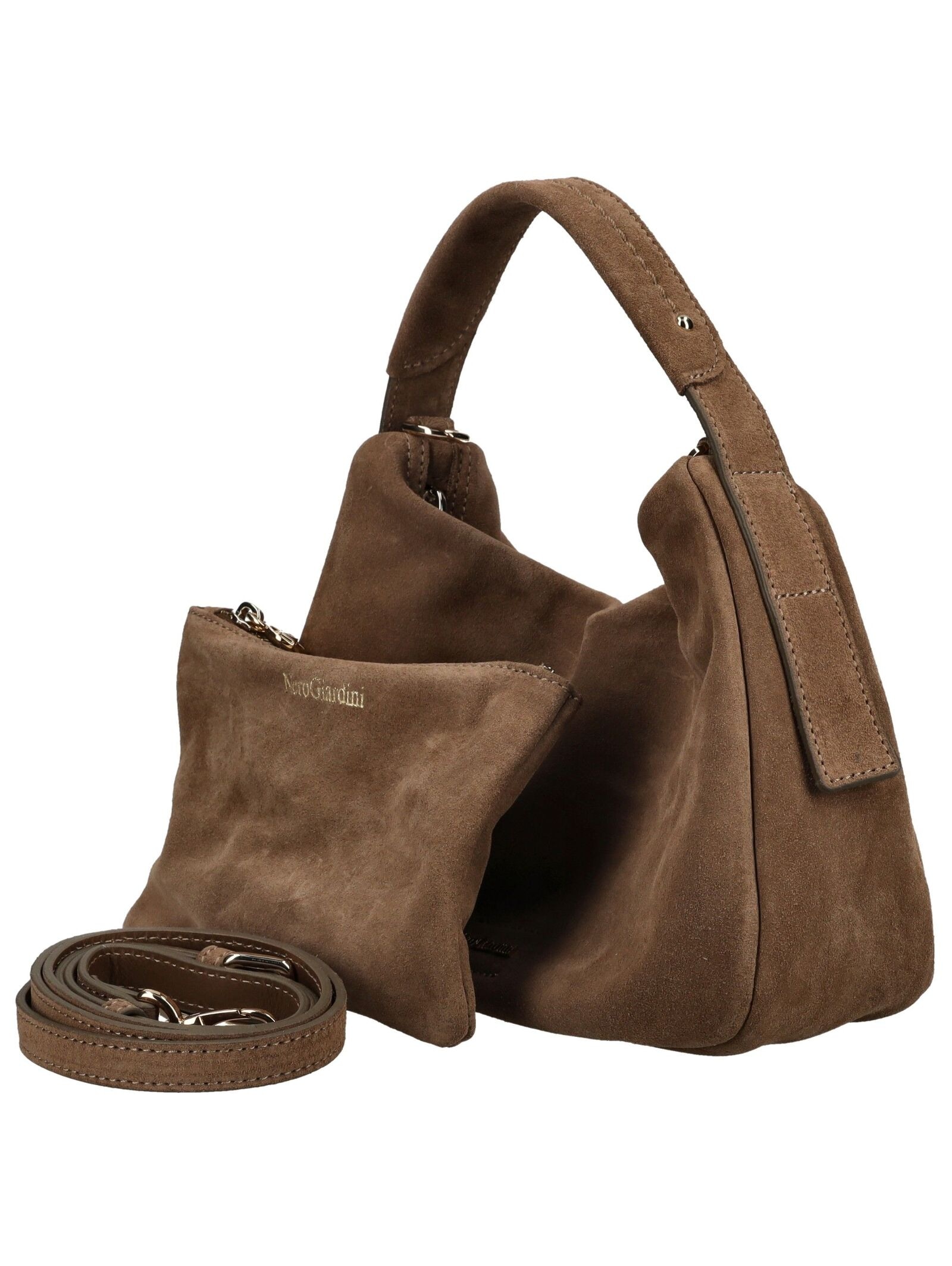 Nero Giardini Henkeltasche »Nero Giardini Taschen Veloursleder«