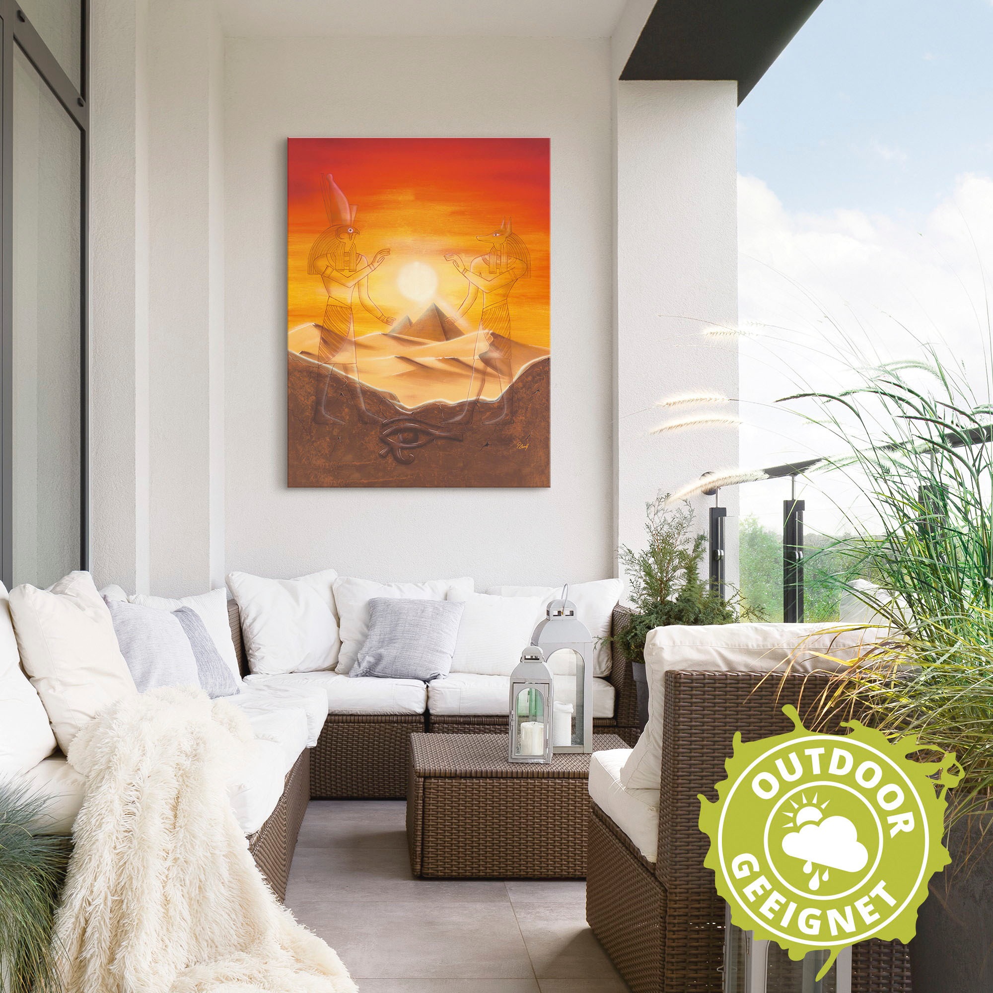 Artland Wandbild »Ägypten«, Afrika, (1 St.), als Alubild, Outdoorbild, Leinwandbild, Poster, Wandaufkleber