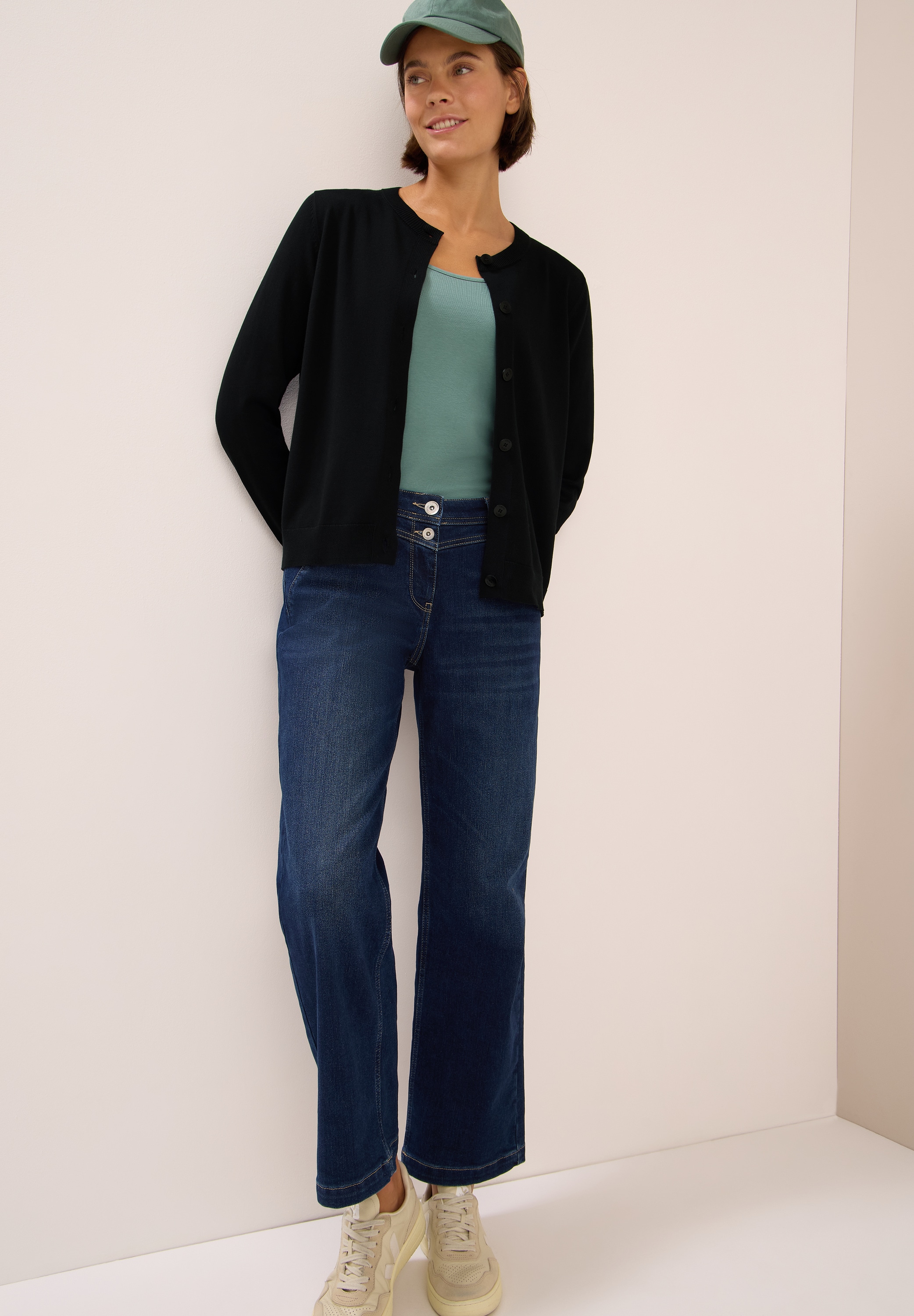 Cecil Cardigan aus Feinstrick