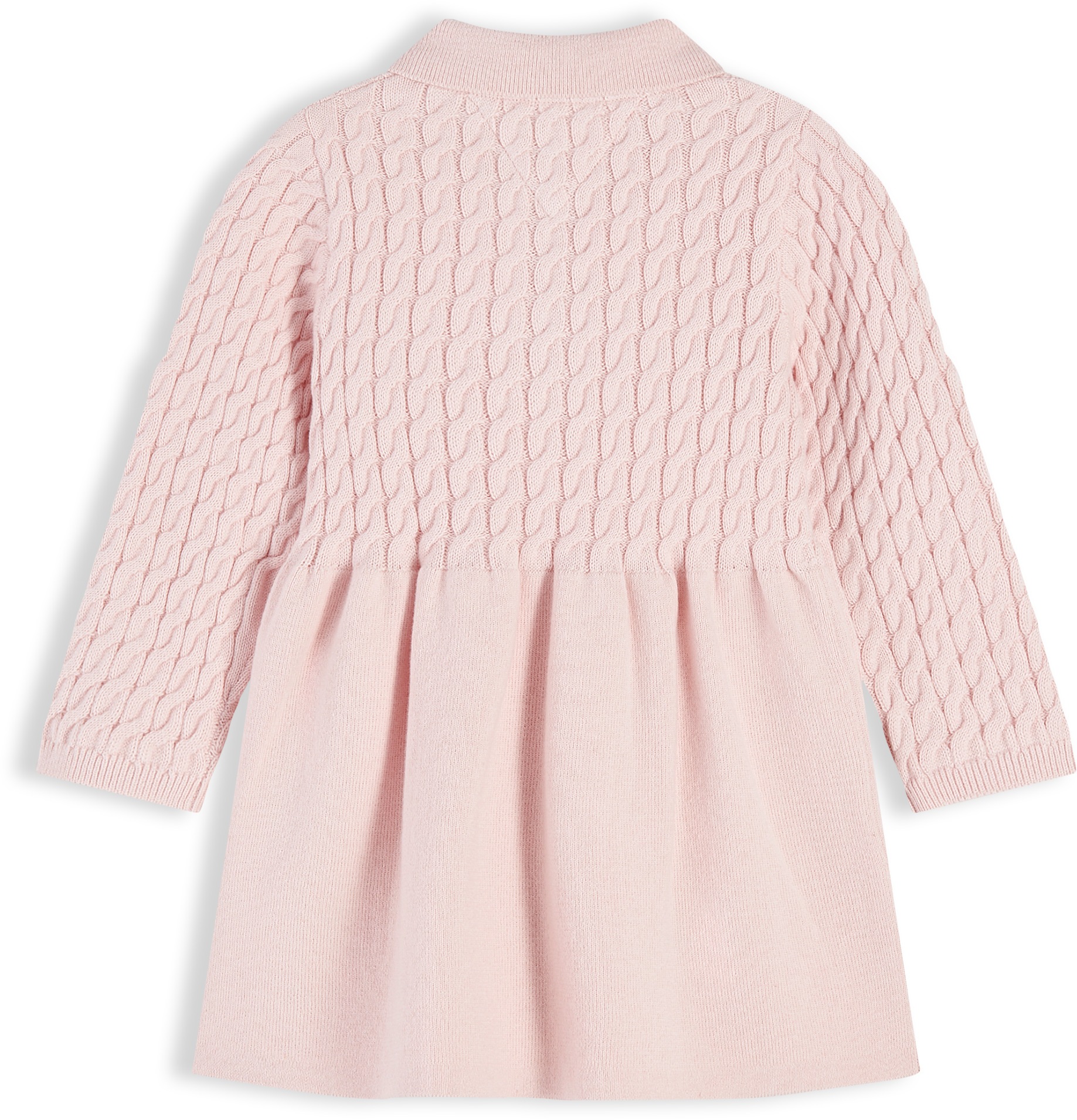 Tommy Hilfiger Strickkleid Ohne Taschen weiche Strickqualität, Polokragen, für Babys
