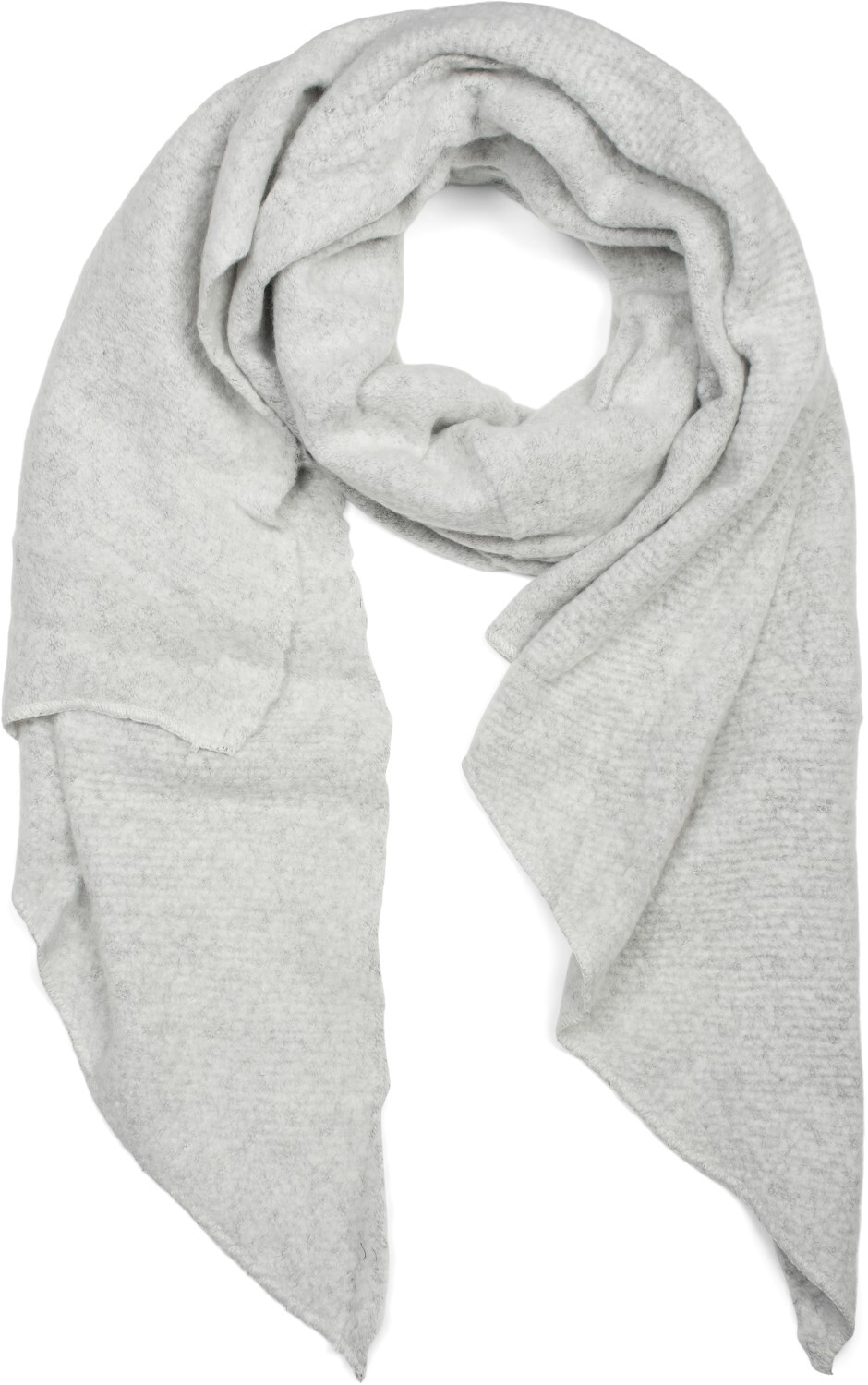 styleBREAKER XXL-Schal "Asymmetrischer unifarbener Web Schal" 1 Stk.