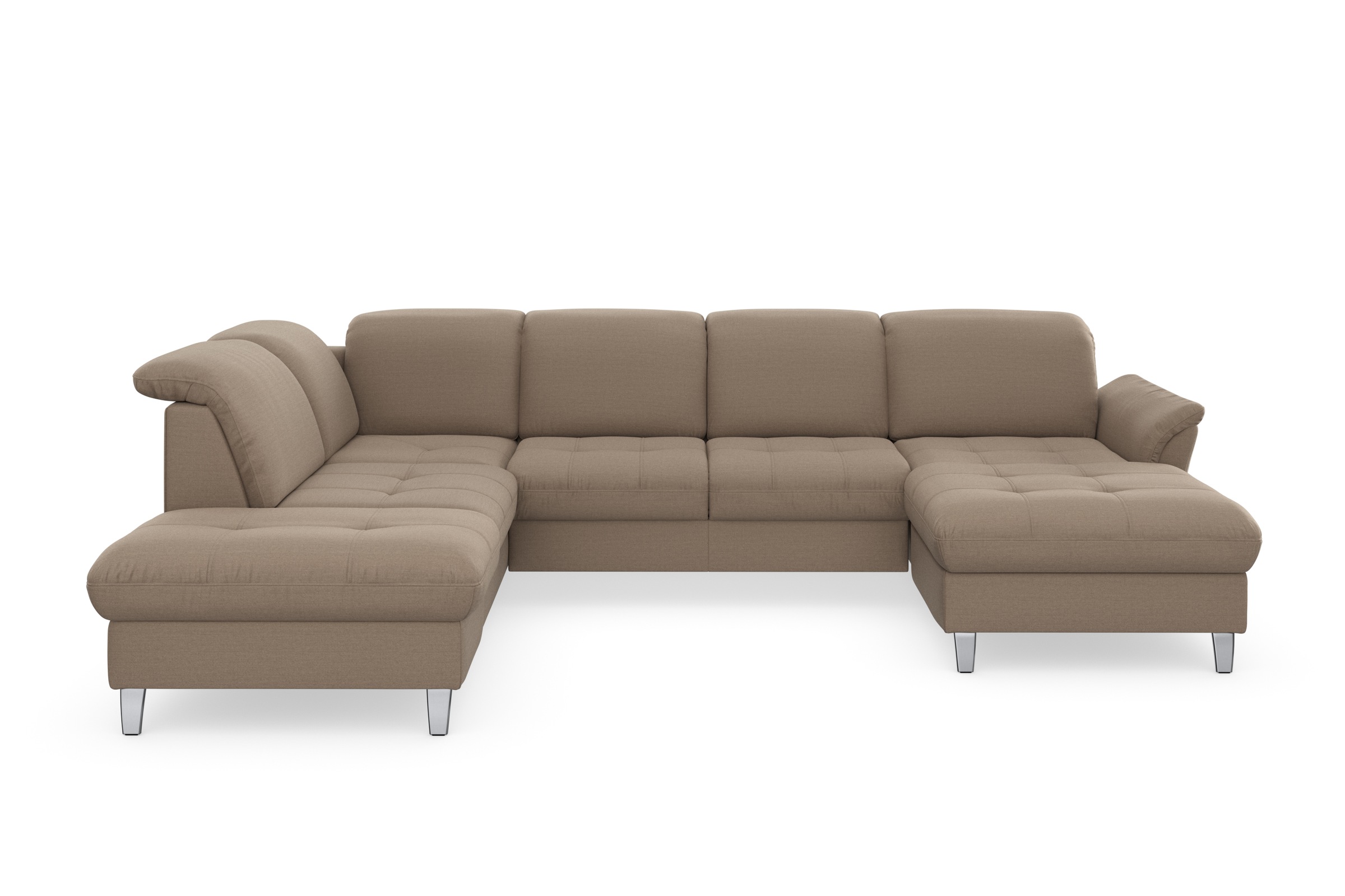 sit&more Wohnlandschaft "Maggiore U-Form", wahlweise mit Kopfteilverstellun günstig online kaufen