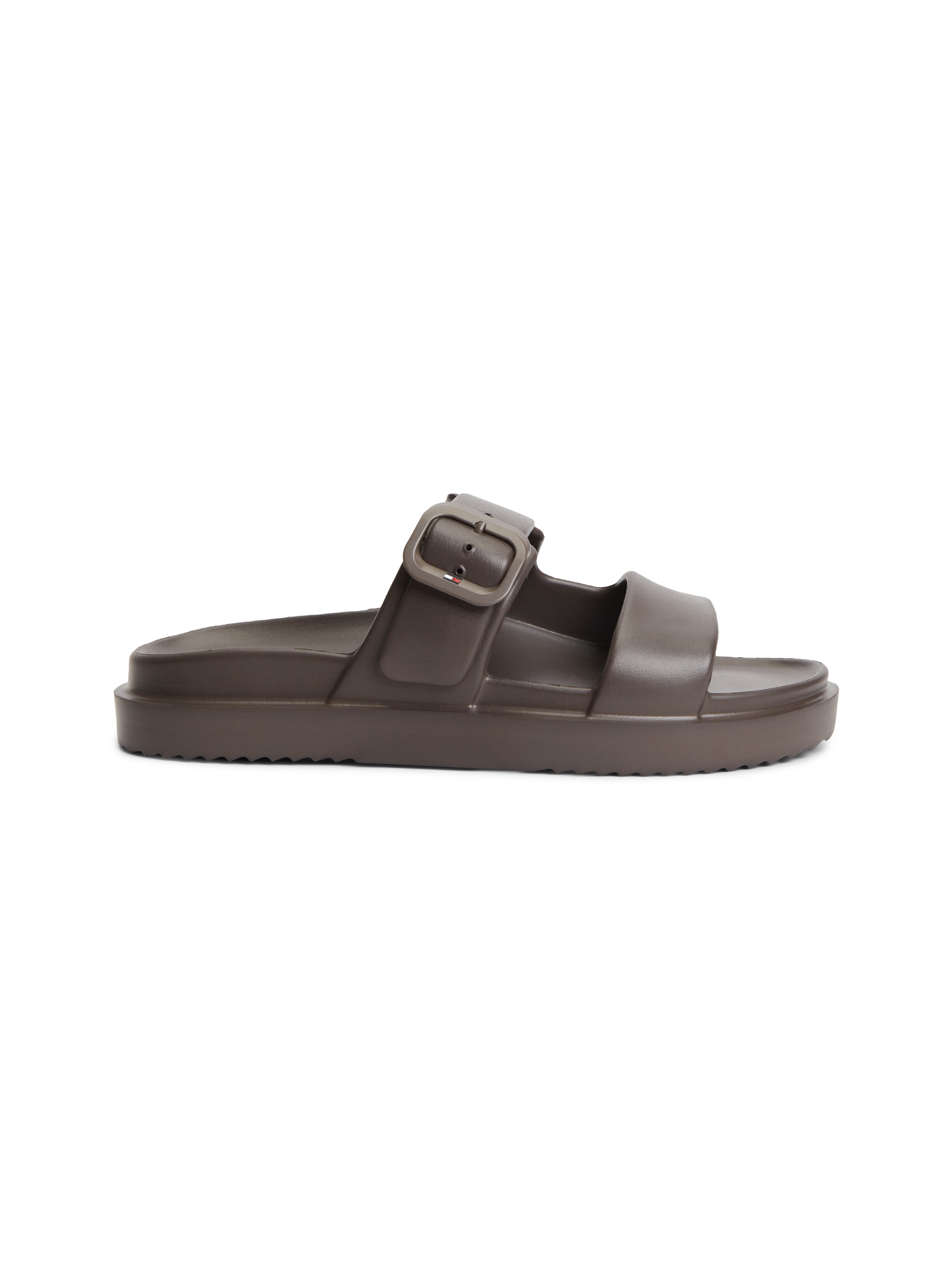 Tommy Hilfiger Pantolette »TH MOLDED SUMMER SANDAL«  Sommerschuh mit seitlicher Ziernaht
