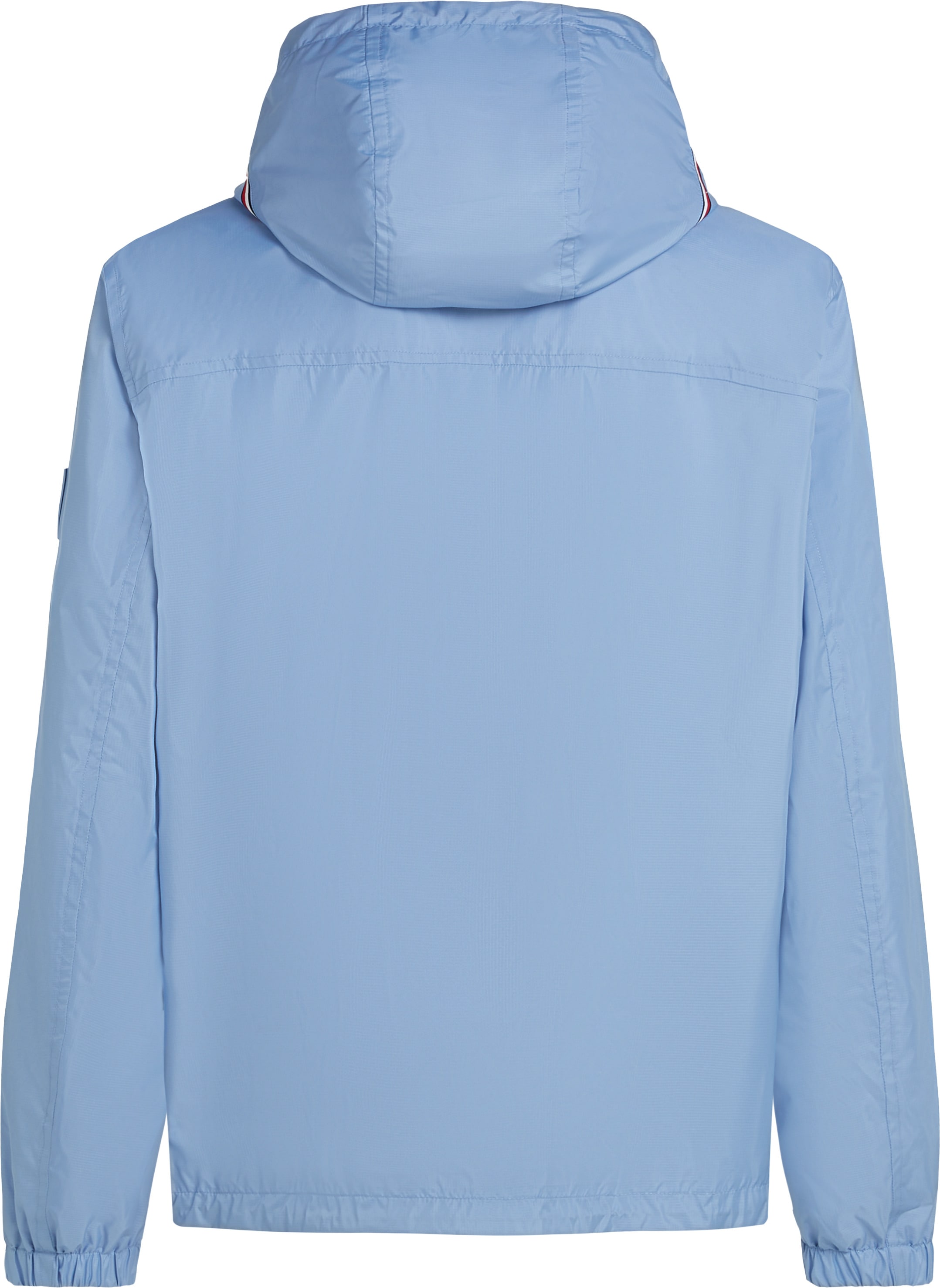 Tommy Hilfiger Blouson »RWB HOODED JACKET«, mit Kapuze, elastische Bündchen, wasserabweisend