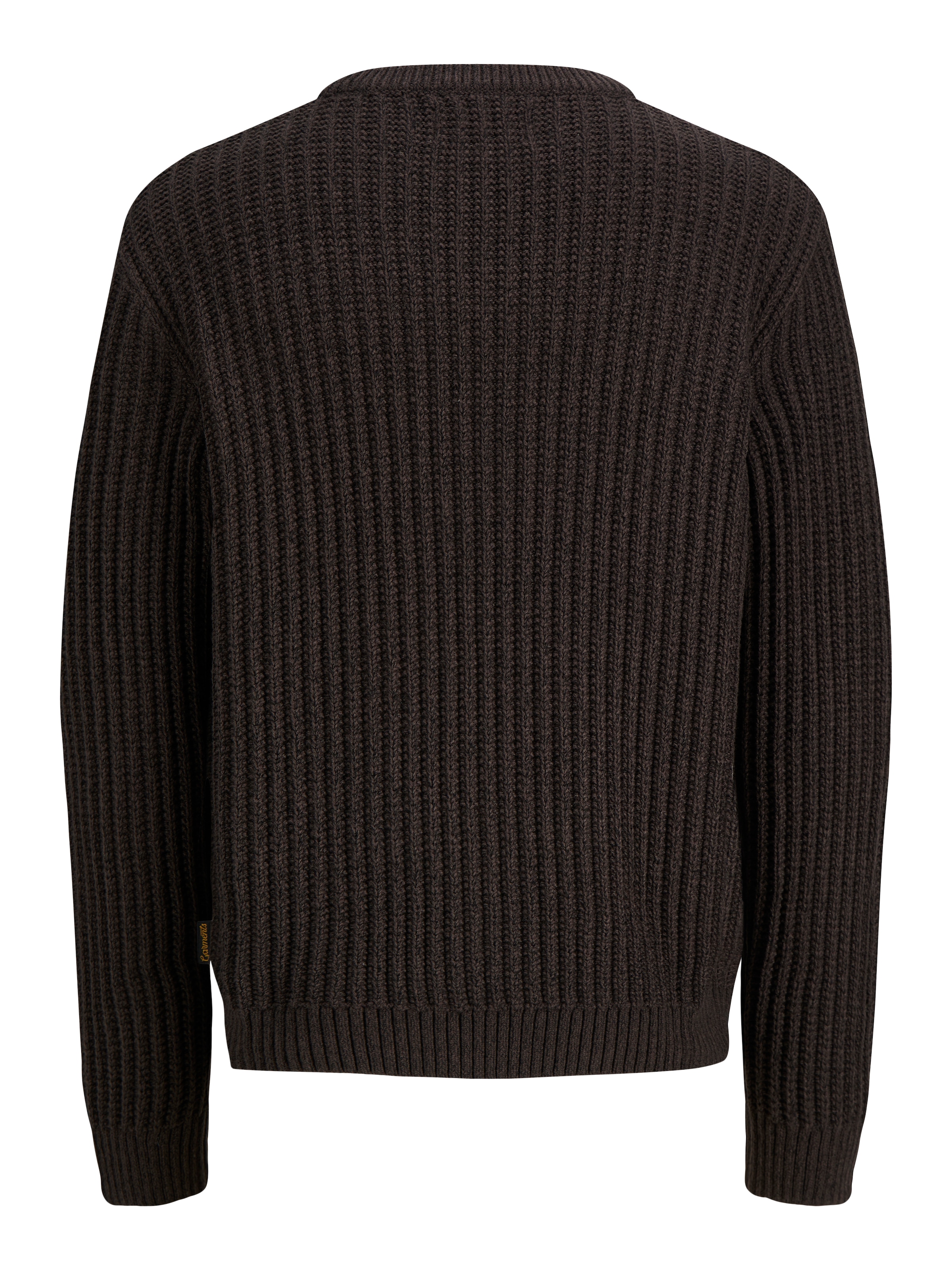 Jack & Jones Junior Rundhalspullover »JJJAXON KNIT CREW NECK JNR« Materialmix, locker geschnitten
