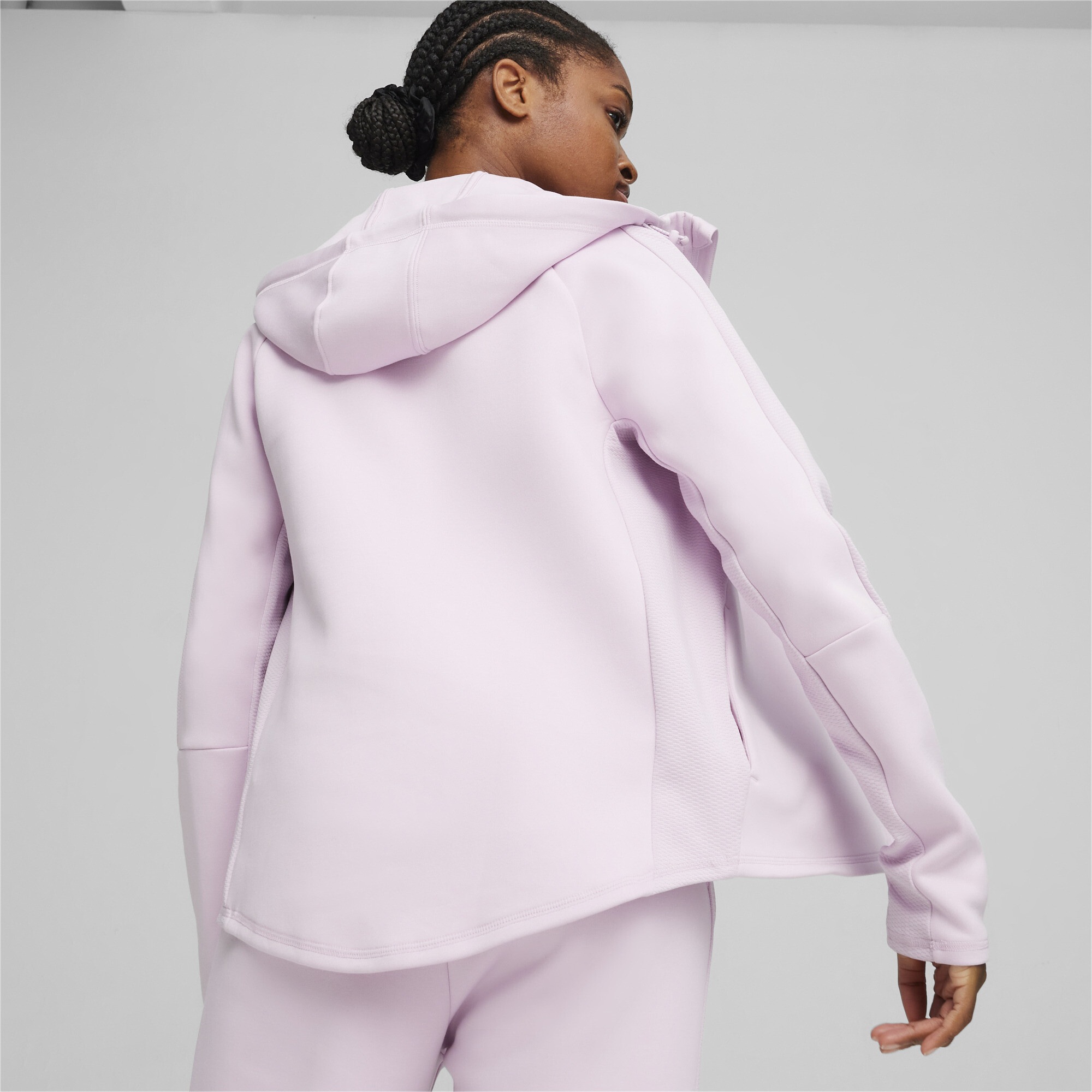 PUMA Sweatjacke »EVOSTRIPE Kapuzenjacke Damen«