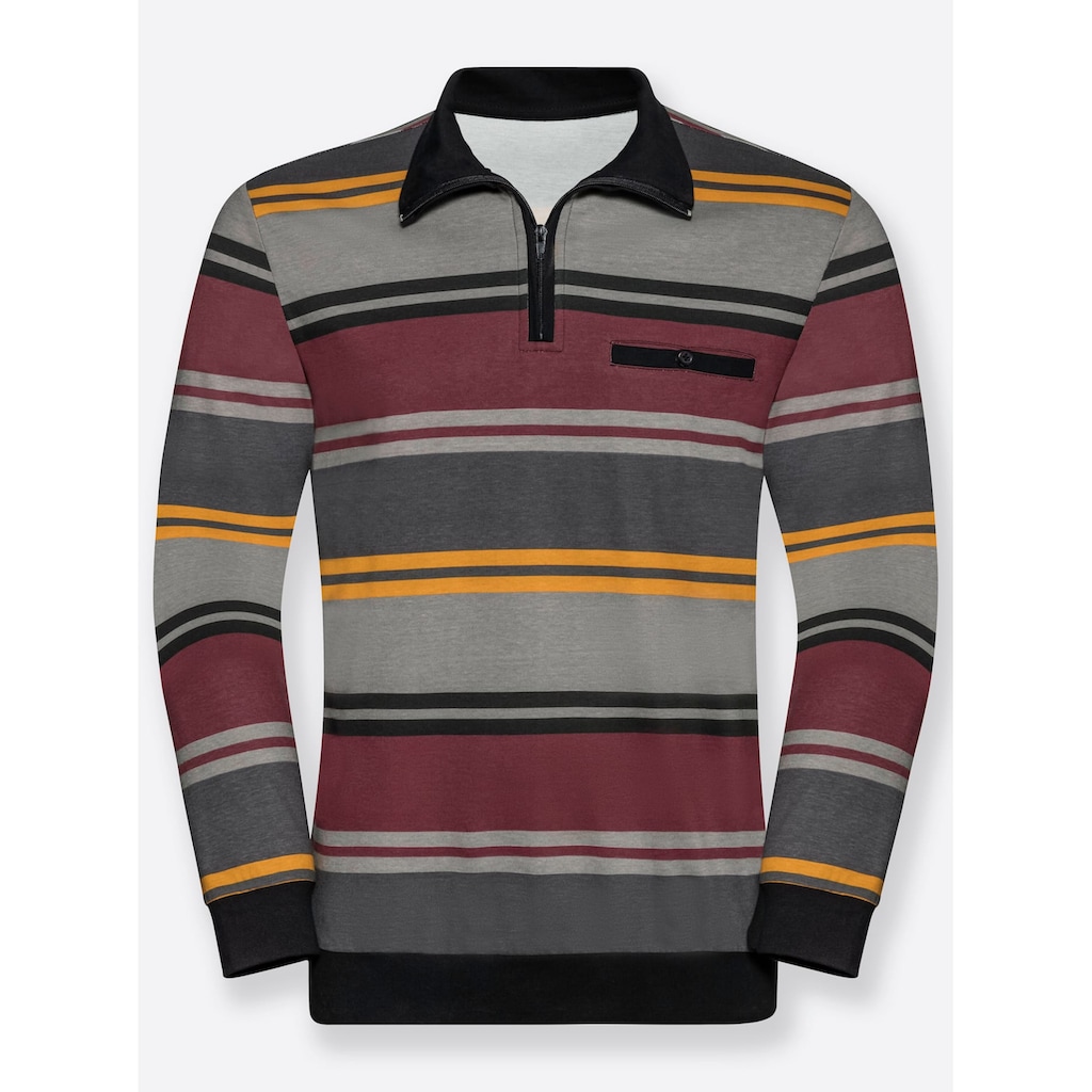 Classic Langarm-Poloshirt »Poloshirt«, (1 tlg.)