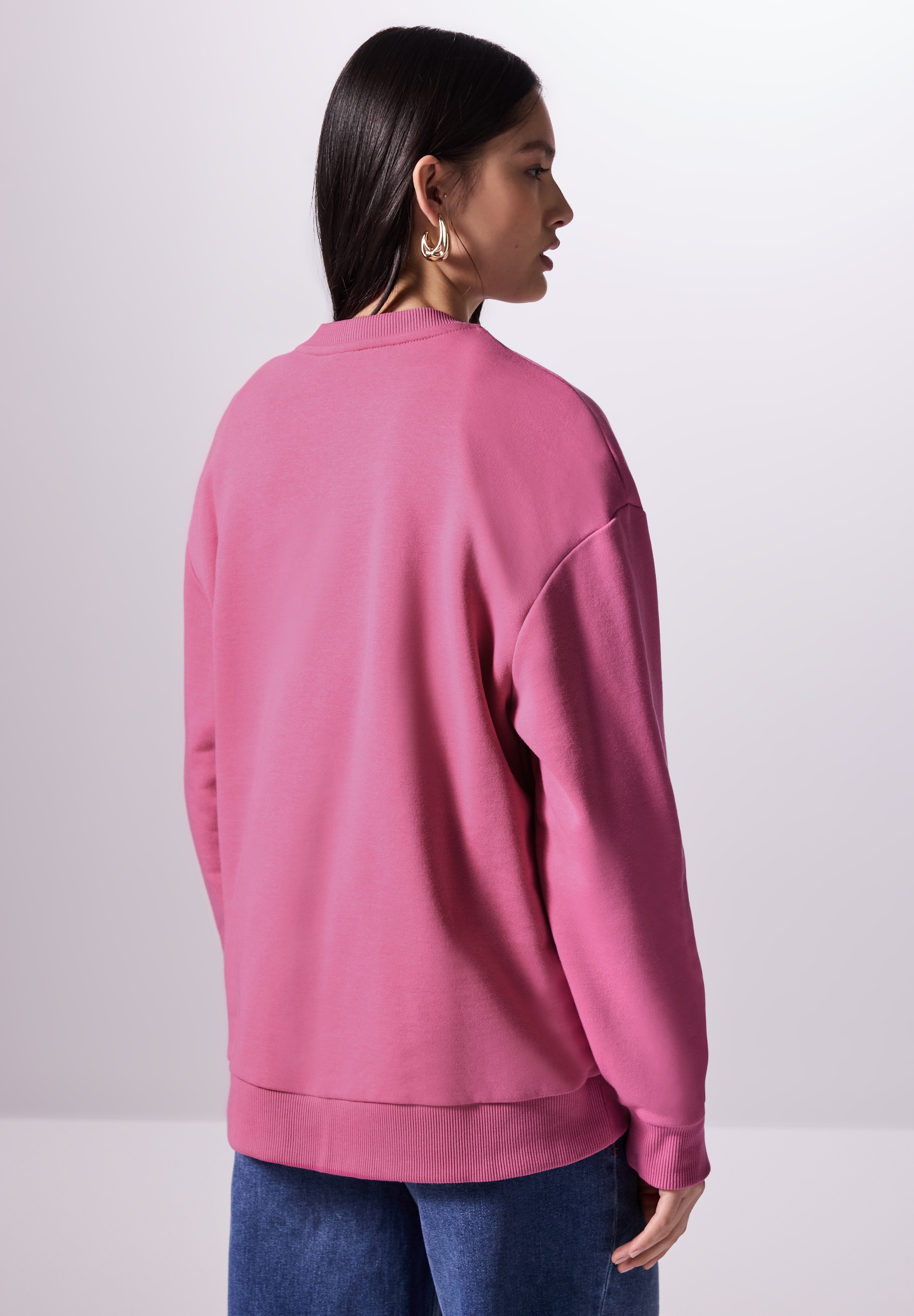 STREET ONE STUDIO Sweatshirt, im soften Baumwoll-Mix