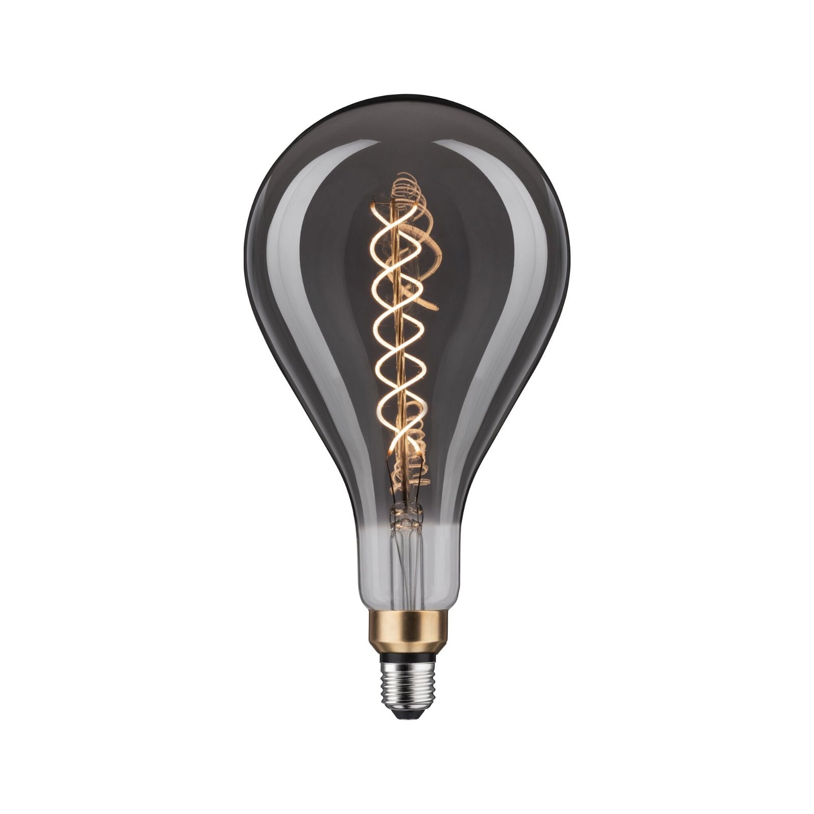 Paulmann LED-Leuchtmittel »BigDrop 200lm 1800K smoke 7W doppel spiral 230V Filament«, 1 St.