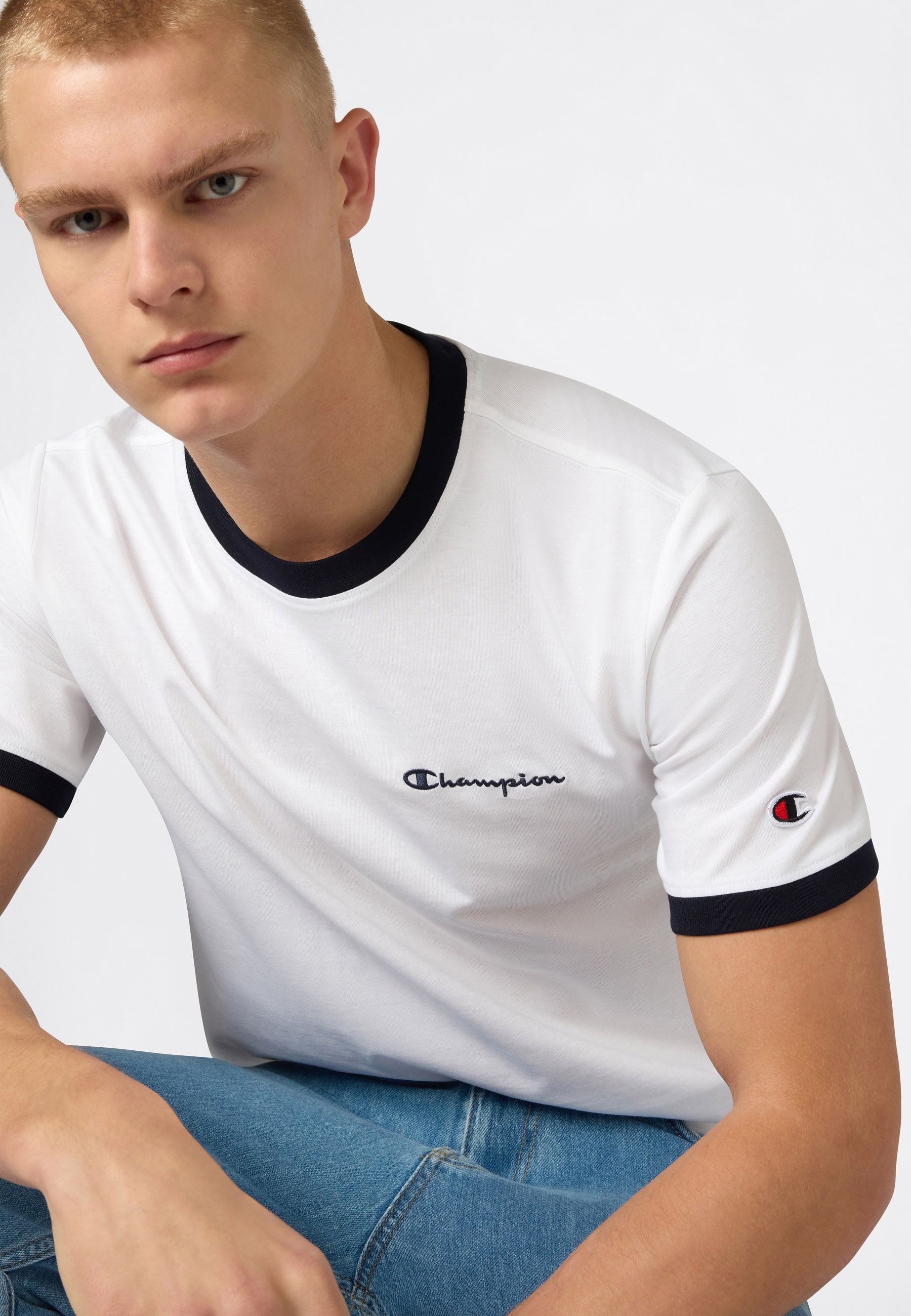 Champion Tanktop »SPORTWEAR T-SHIRT Standard Fit« sportlicher Stil, Kurzarmdesign, leichtes Oberteil