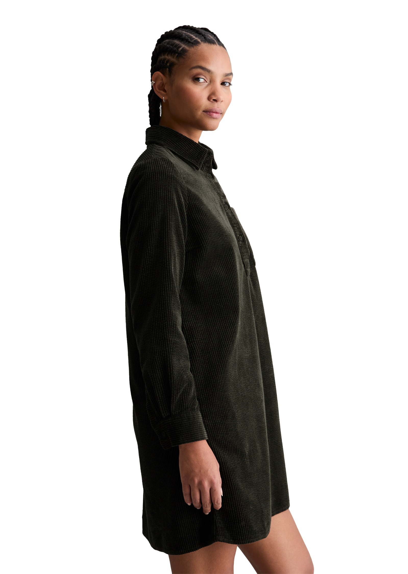 Marc OPolo DENIM Hemdblusenkleid "mit lässiger Bubble-Struktur" günstig online kaufen