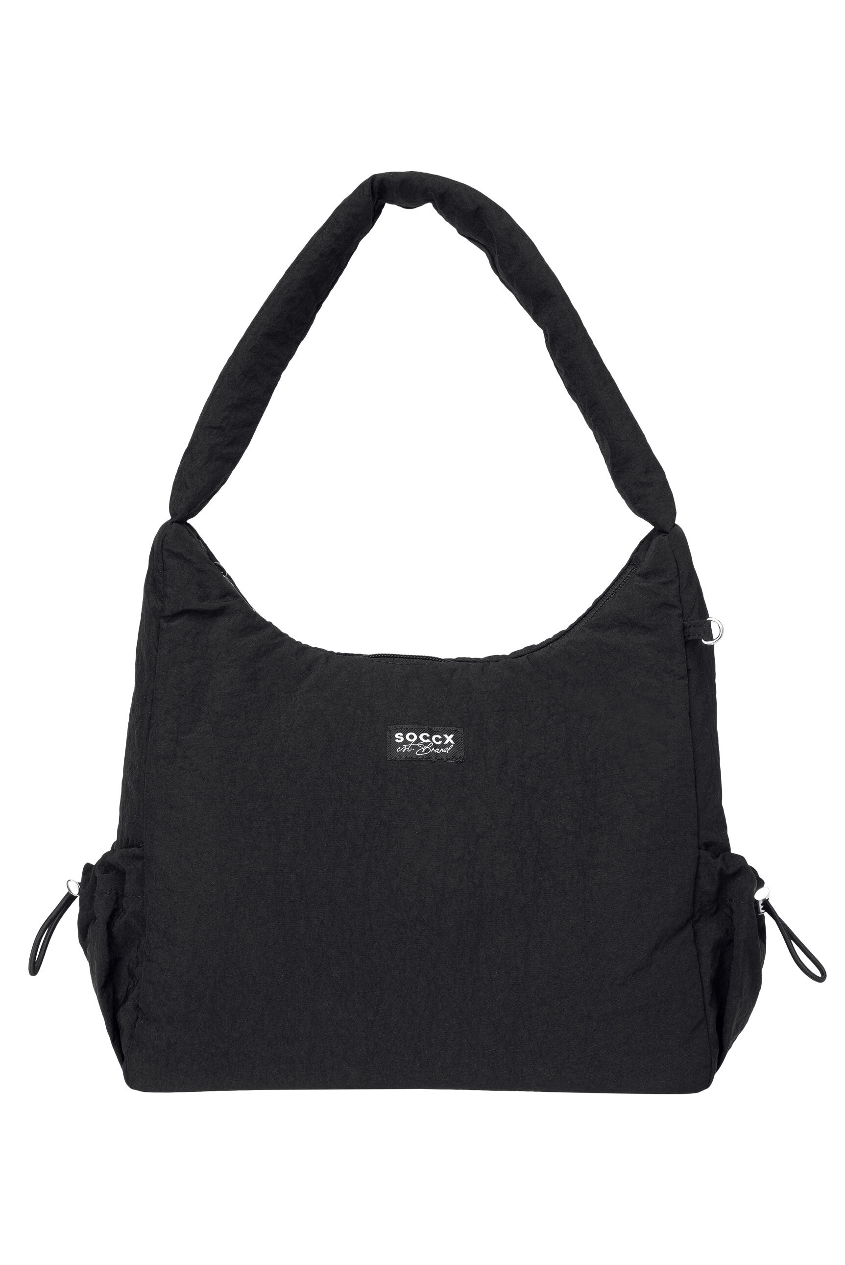 SOCCX Schultertasche, mit Seitenfächern
