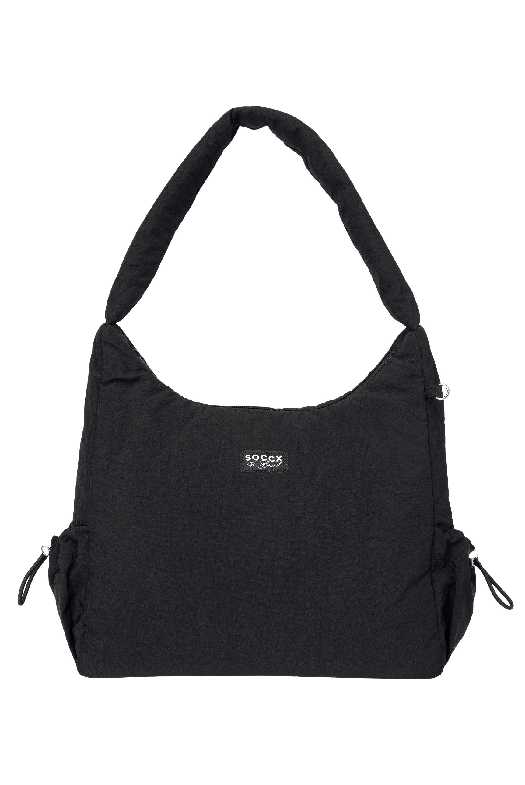 SOCCX Schultertasche, mit Seitenfächern günstig online kaufen