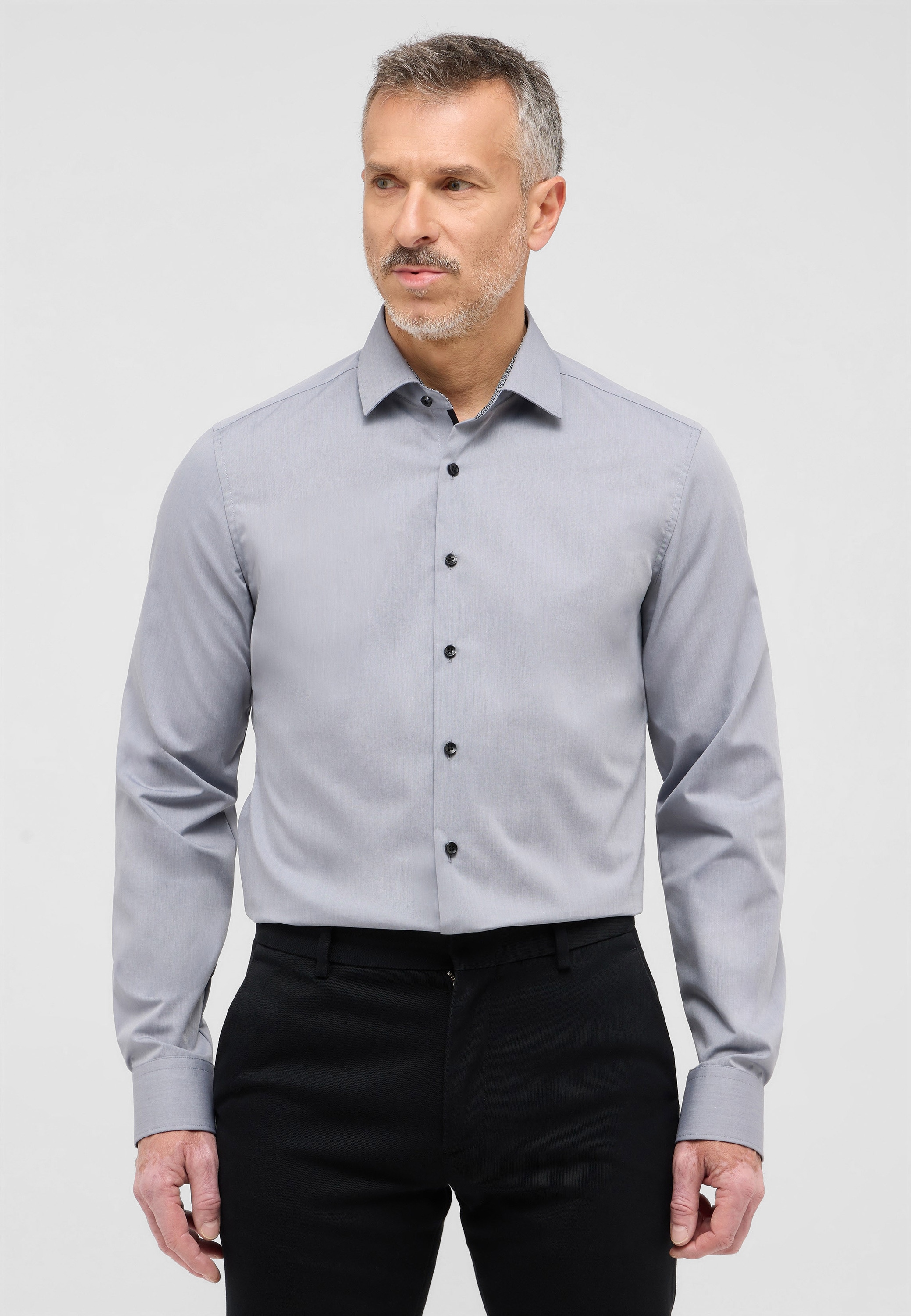 Eterna Langarmhemd "SLIM FIT", EASY IRON (bügelleicht) günstig online kaufen