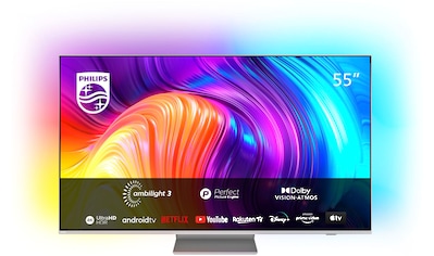 Philips LED-Fernseher »55PUS8807/12«, 139 cm/55 Zoll, 4K Ultra HD, Smart-TV-Android TV kaufen