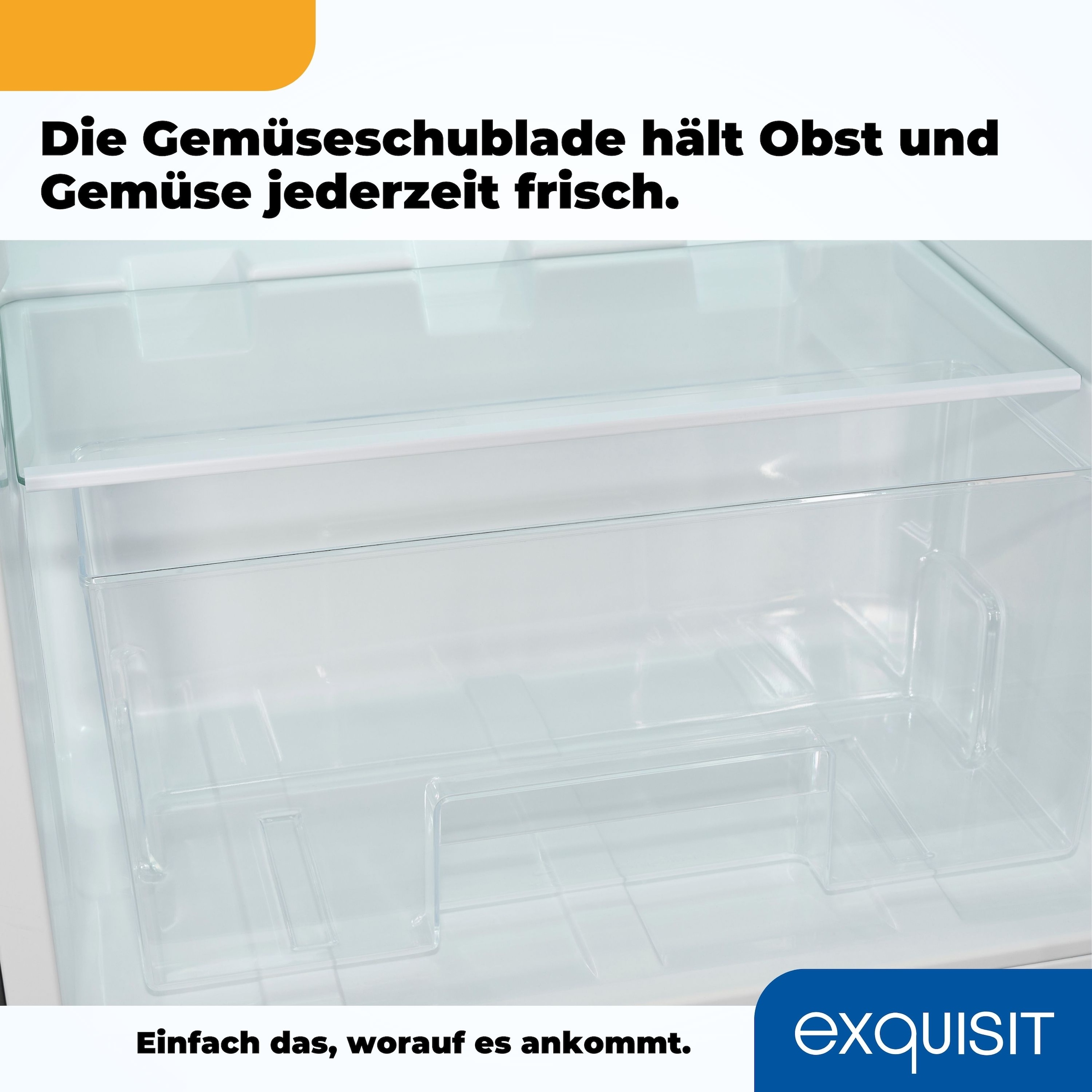 exquisit Kühlschrank »KS16-4-051C«, in bester Energieefizienz C, 107 Liter Volumen