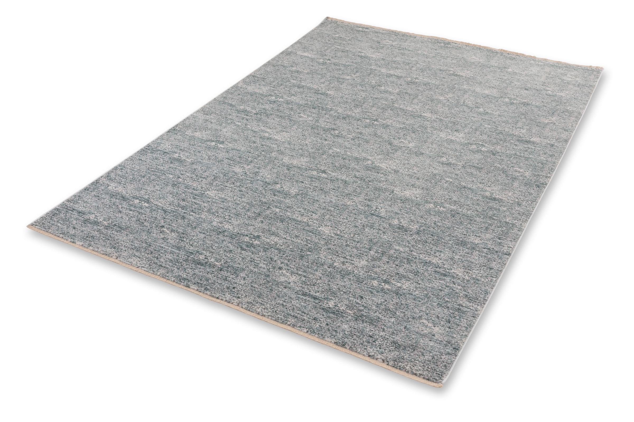 SCHÖNER WOHNEN-Kollektion Teppich »Charme 240«, rechteckig, 6 mm Höhe, leichter Kurzflor, Fransen, Wohnzimmer