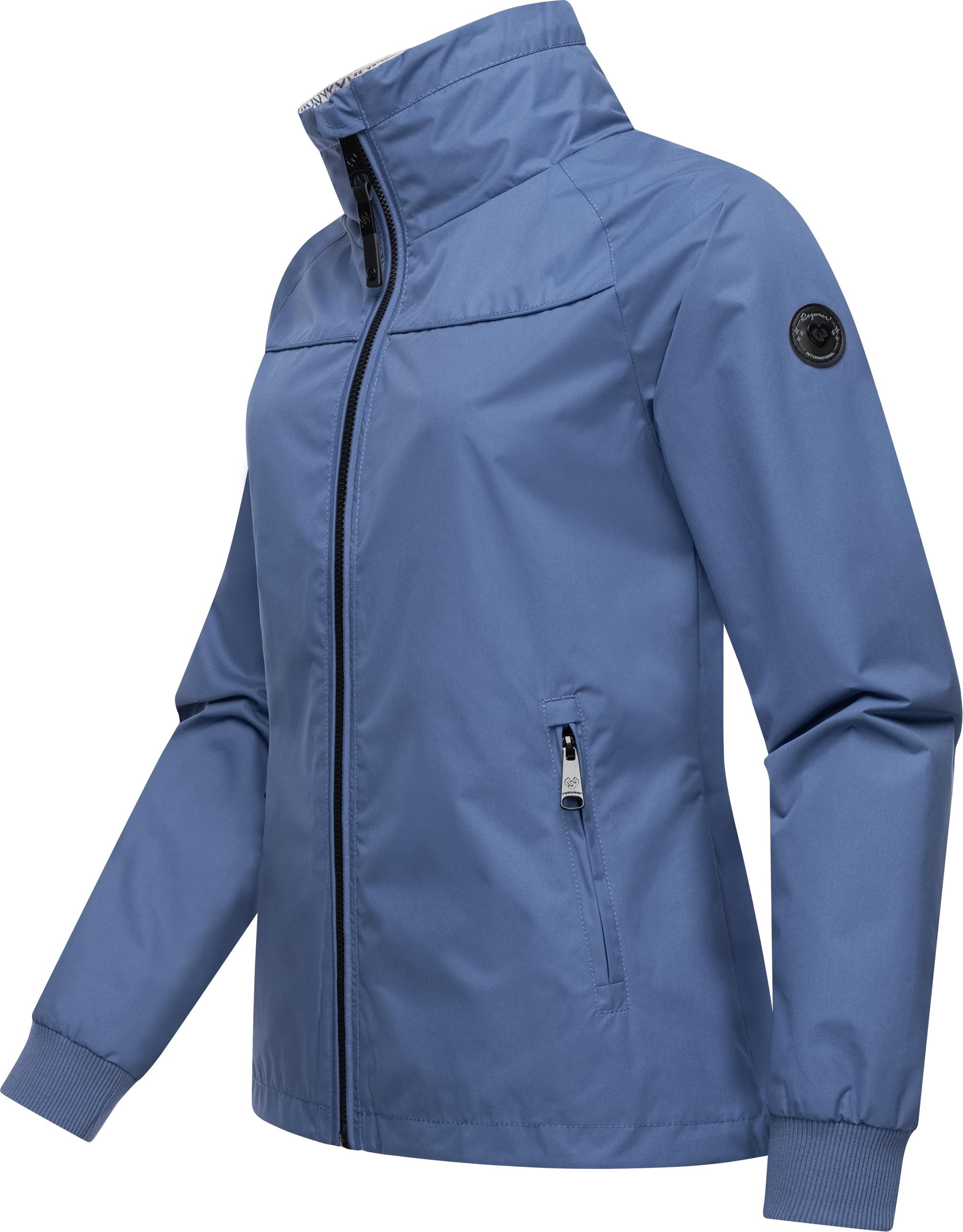 Ragwear Outdoorjacke »Apola«, ohne Kapuze, stylische Damen Übergangsjacke mit hohem Kragen