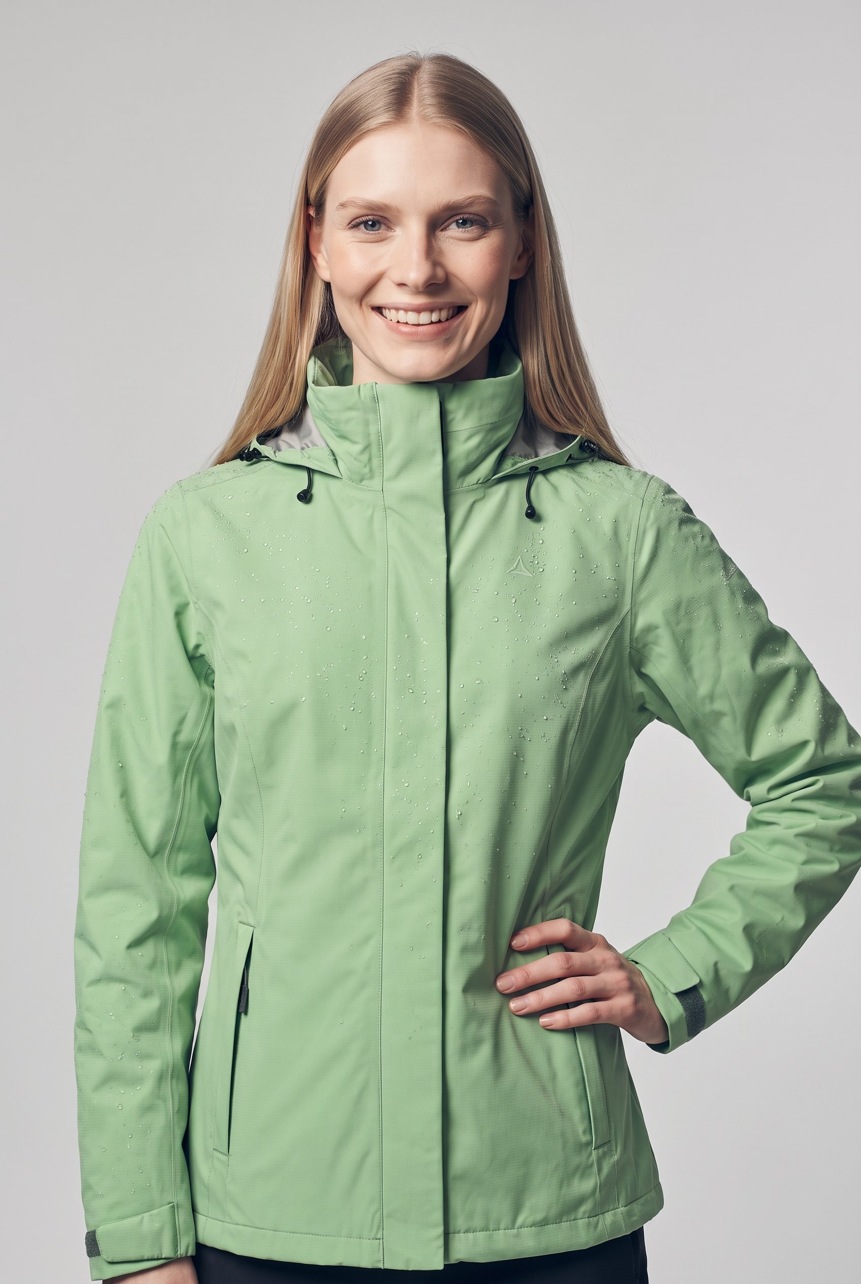 Schöffel Regenjacke »Jacket Gmund L« mit Kapuze sportlicher Stil, wasserdicht, winddicht, atmungsaktiv, Übergangsjacke