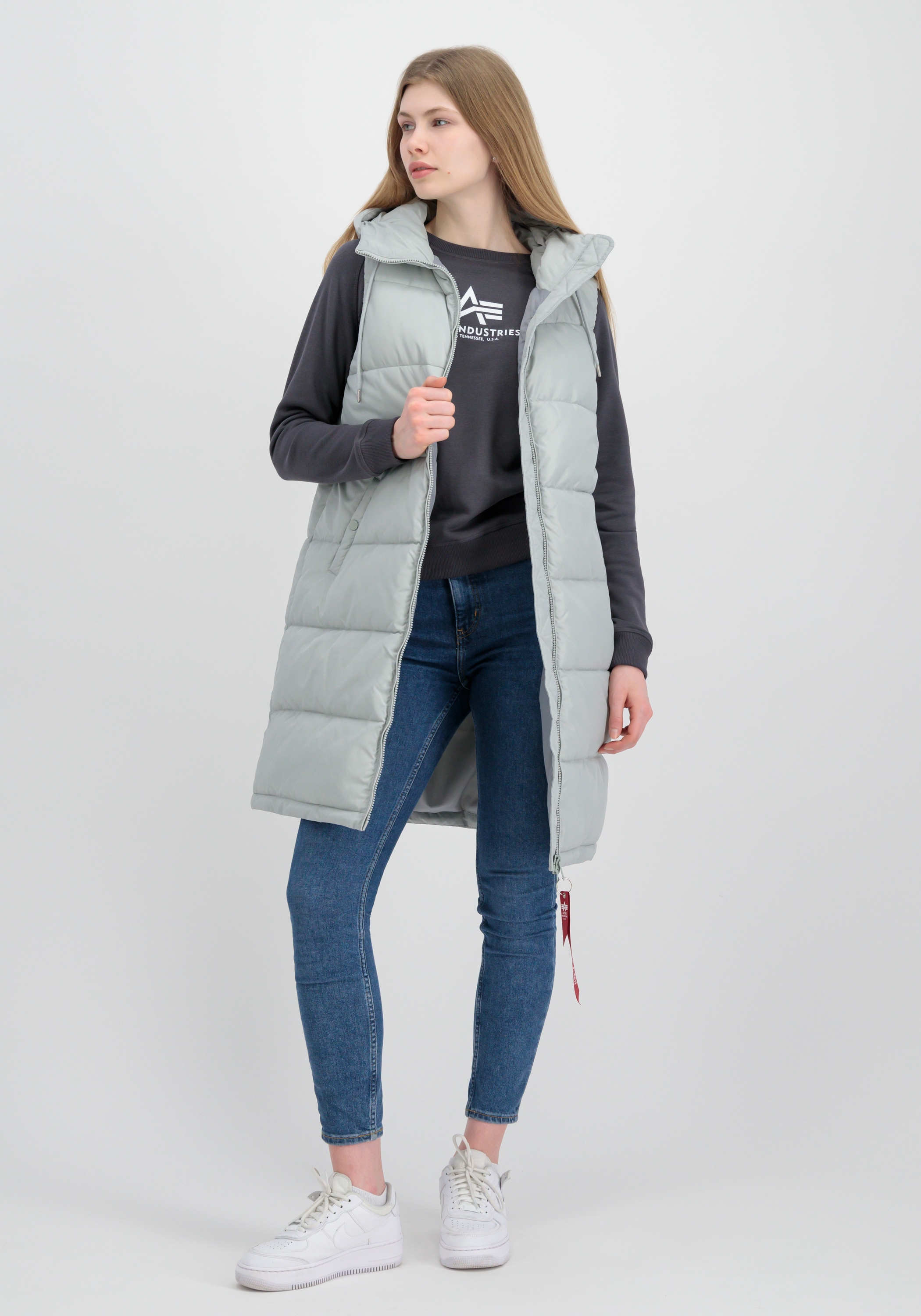 Alpha Industries Blouson »Alpha Industries Women - Vests Long Puffer Vest Women«