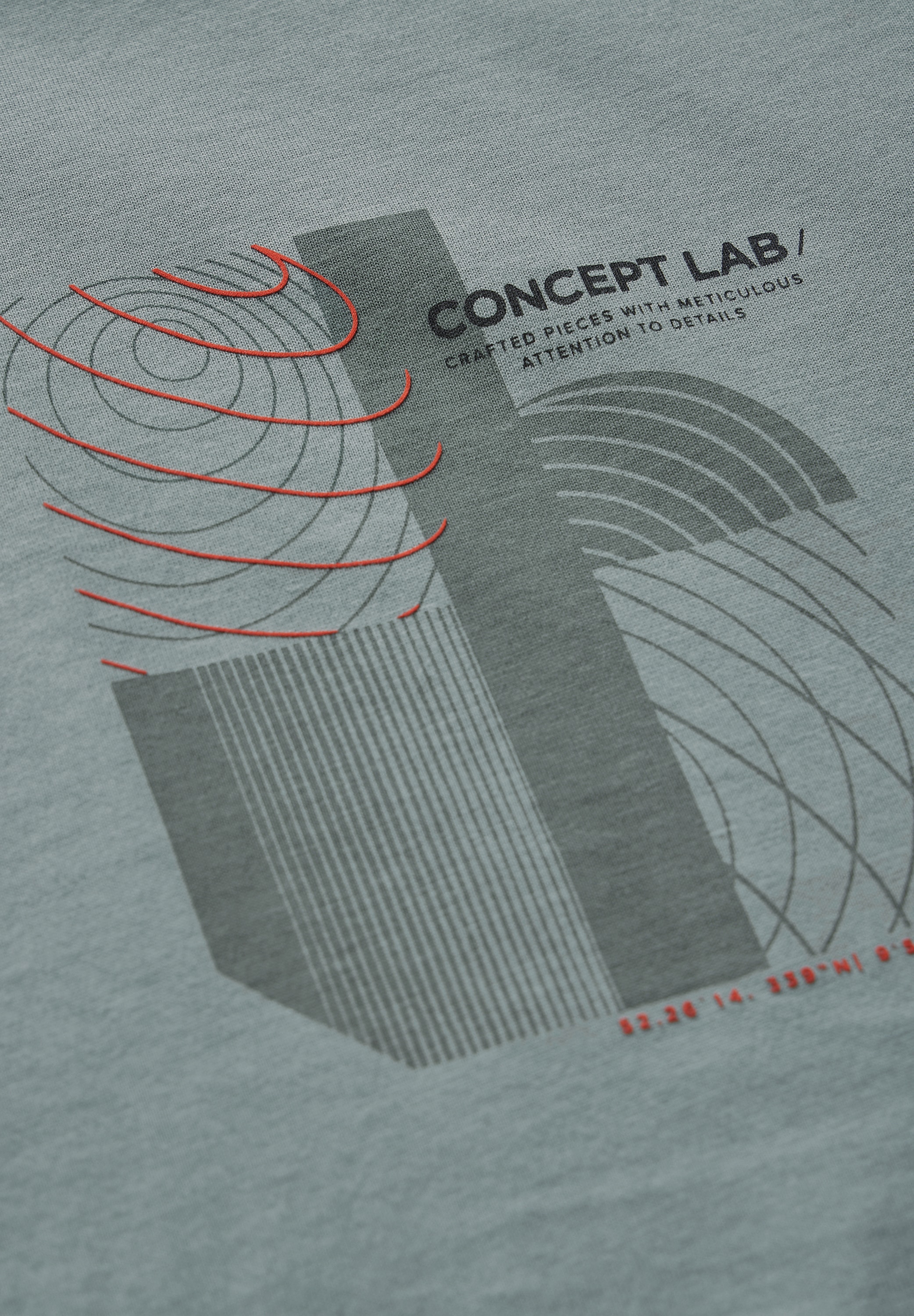 STREET ONE MEN T-Shirt mit Rundhalsausschnitt