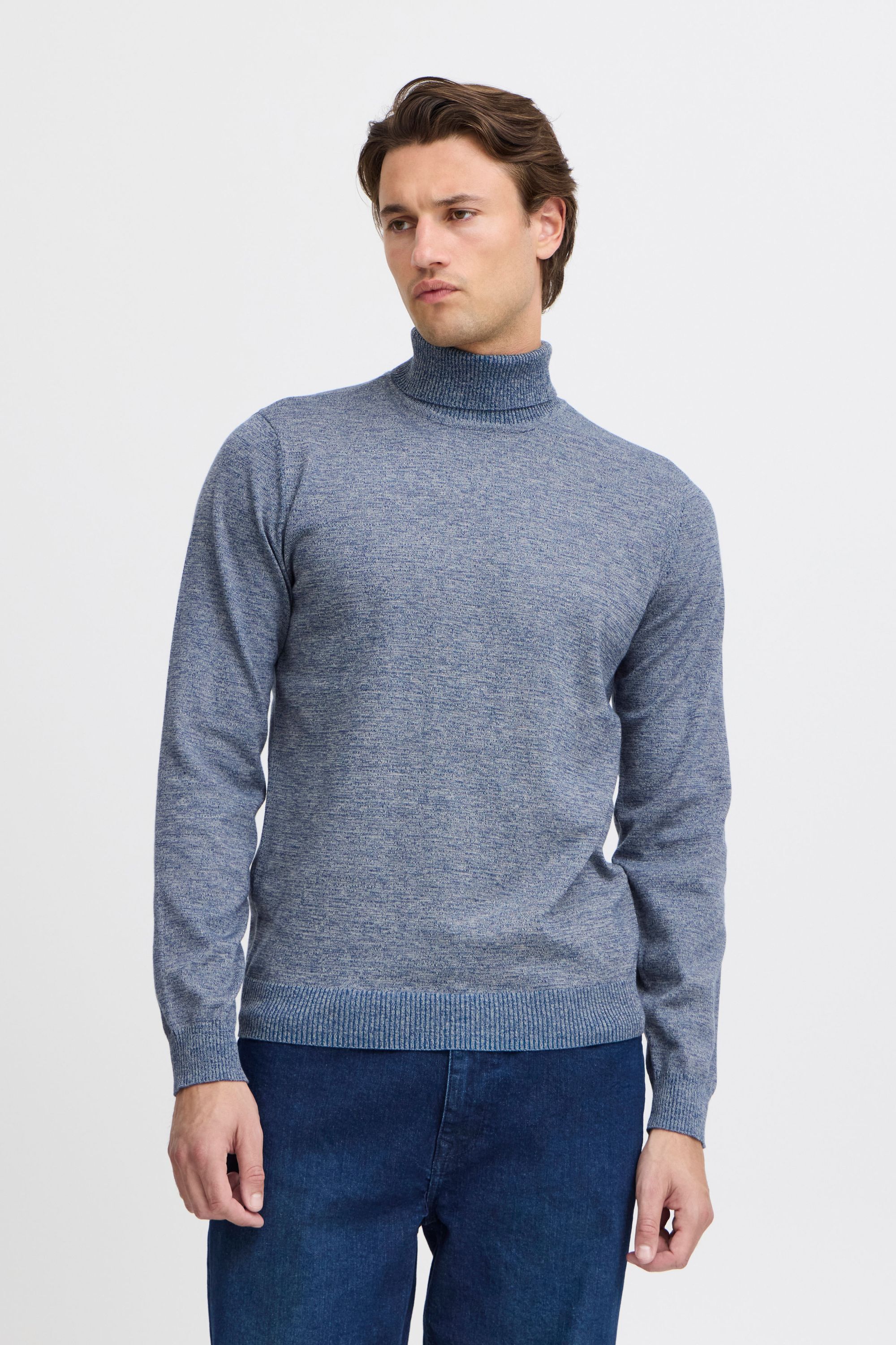 Thumbnail - Blend Strickfleece-Pullover "Strickpullover BHBRUTON roll neck knit"
