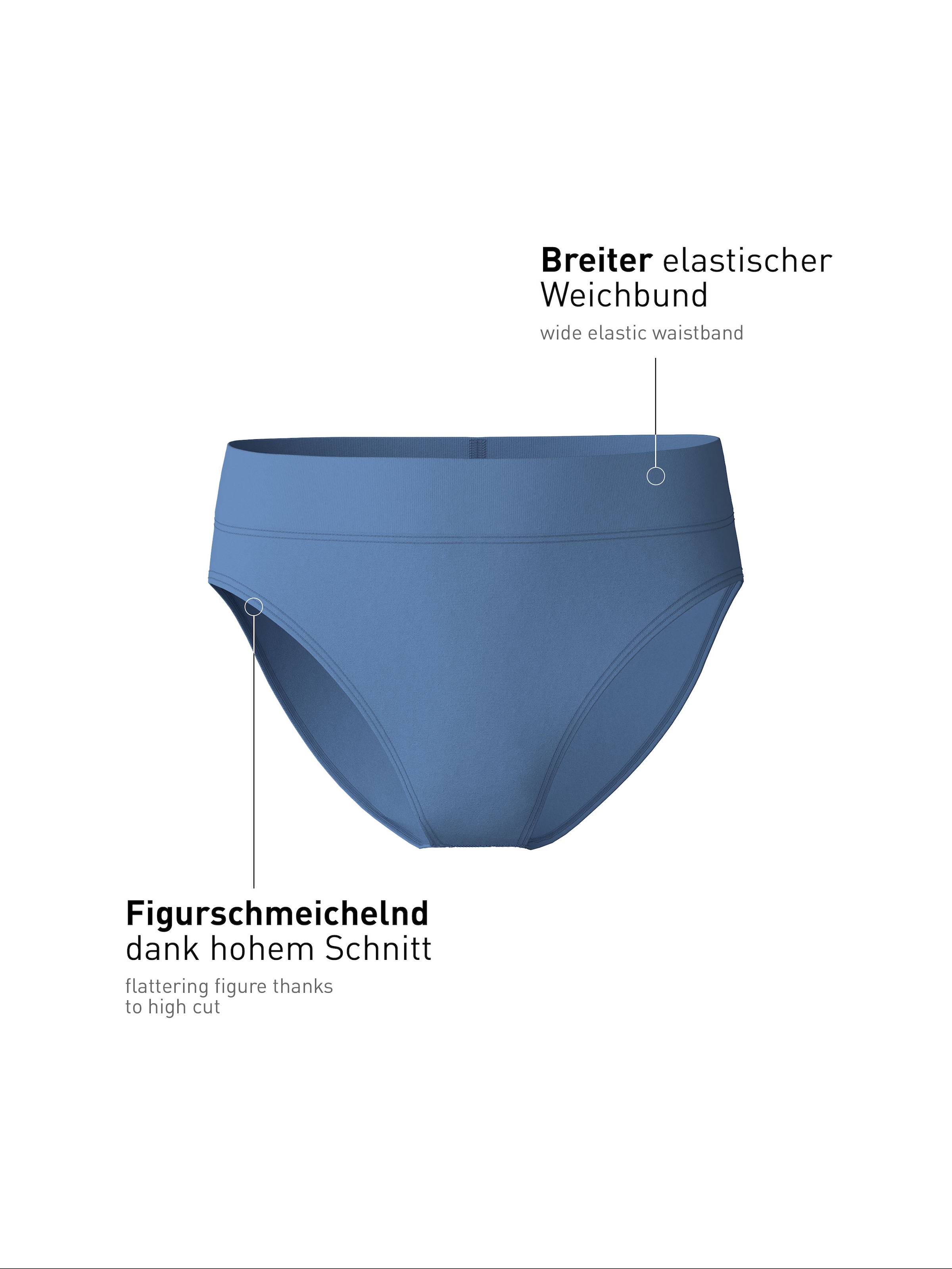 CALIDA Slip »Elastic«, mit Softbund