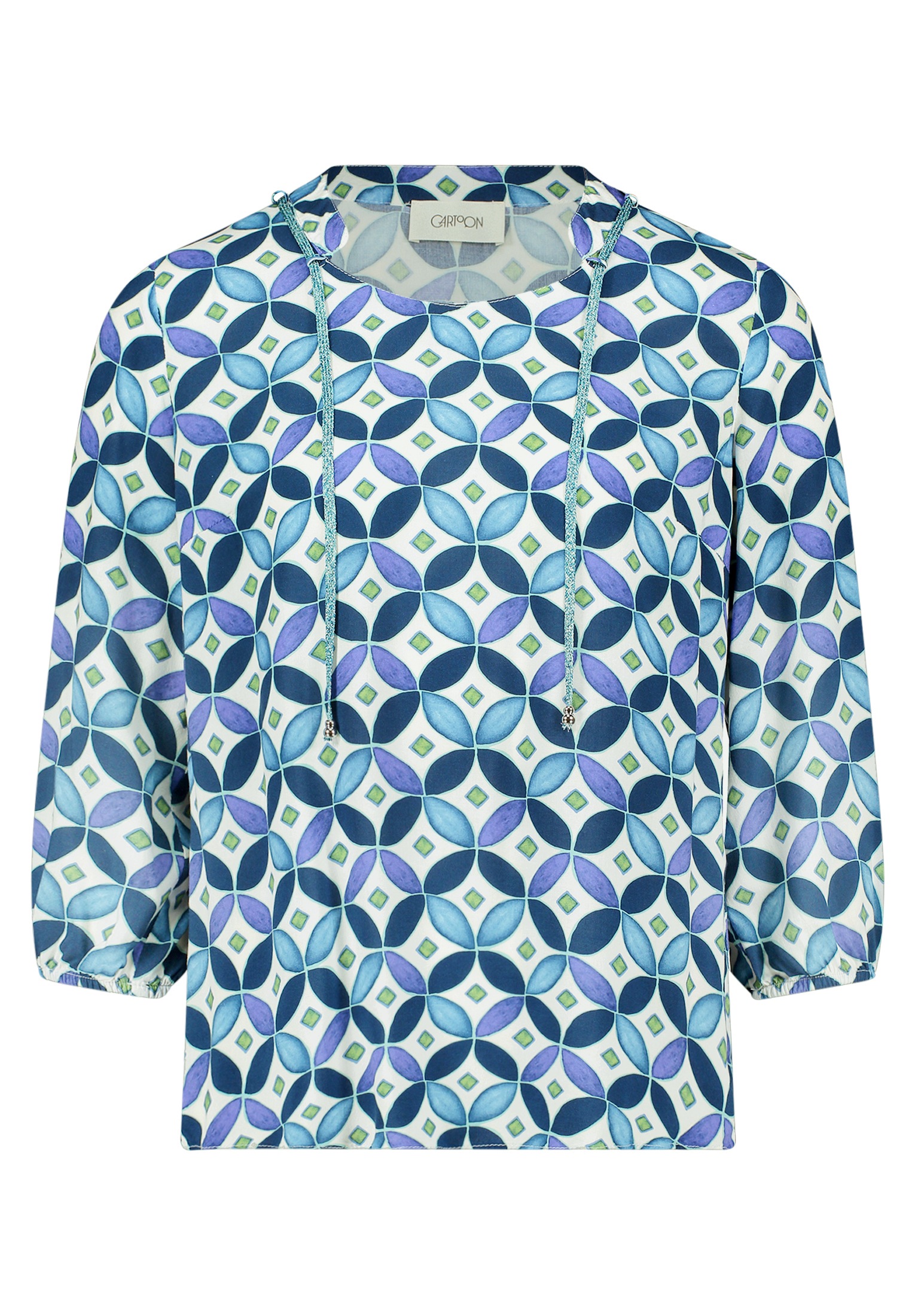 Cartoon Shirtbluse »Damen mit Schnürung«