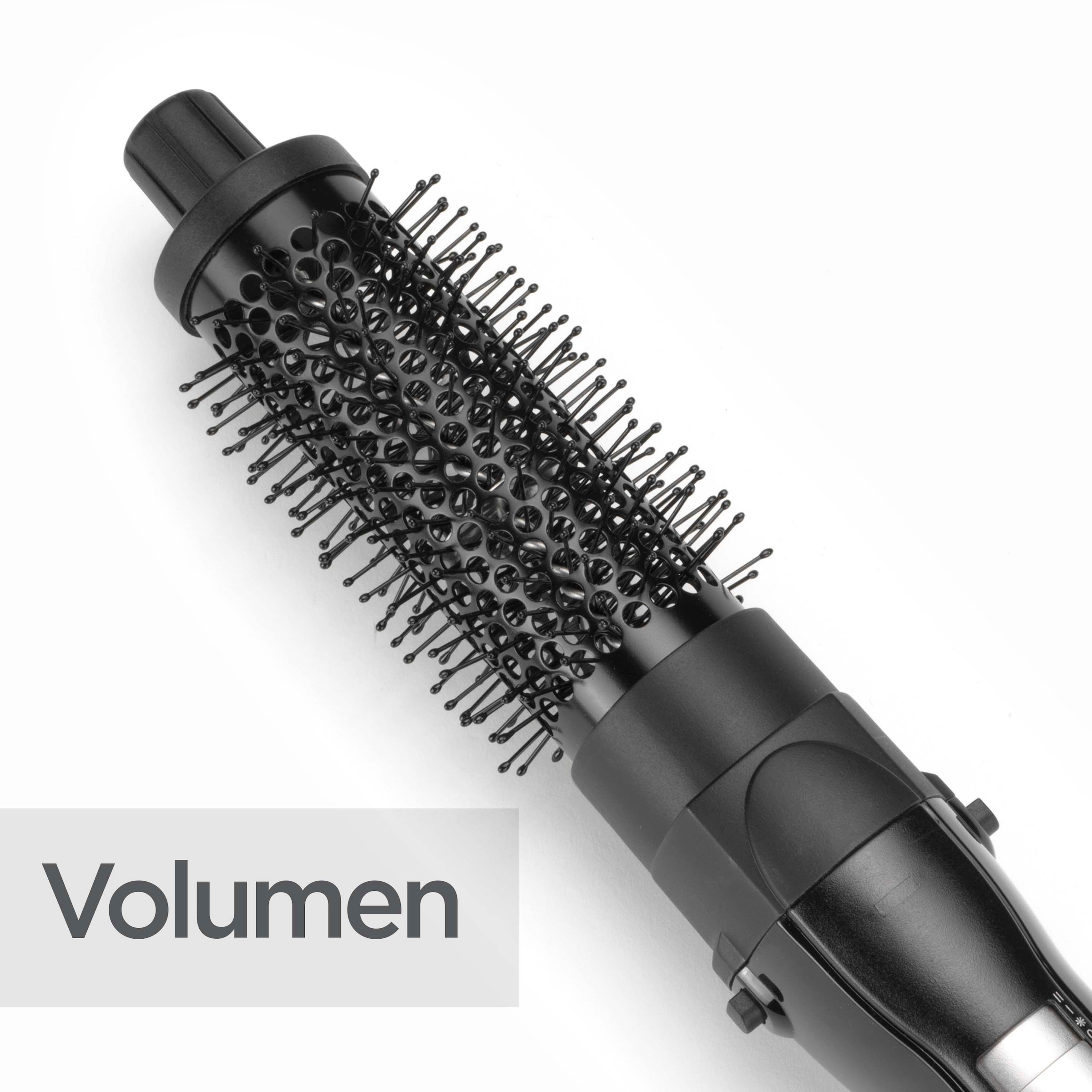 BaByliss Warmluftbürste »Shape & Smooth Warmluftbürste für kurze Haare, AS82E« 2 Aufsätze 800 W, Rundbürstenföhn mit 2 Aufsätzen für Volumen und Fülle
