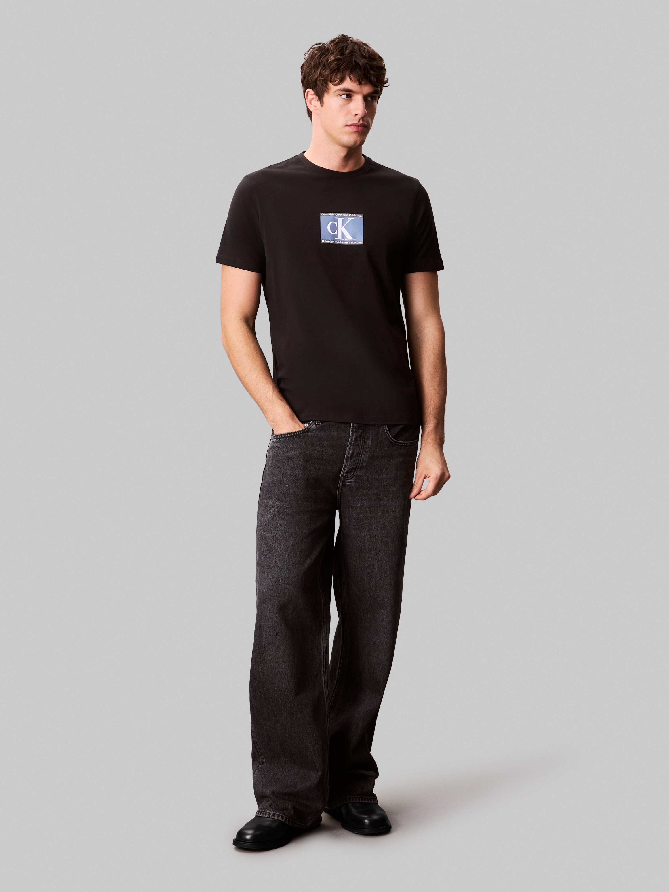 Calvin Klein T-Shirt »SS 30s E SPRTSWR 3 G«, mit Logo-Print