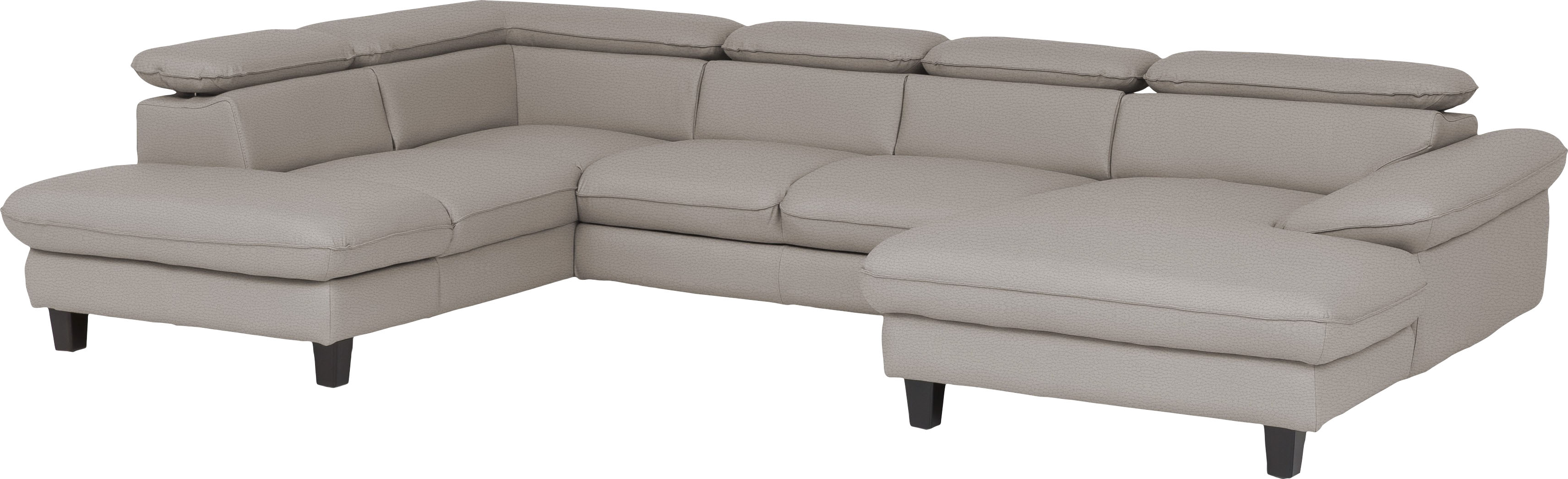 Thumbnail - Home affaire Wohnlandschaft "Pilot U-Form" mit Kopfteilverstellung, wahlweise mit Bettfunktion & Bettkasten