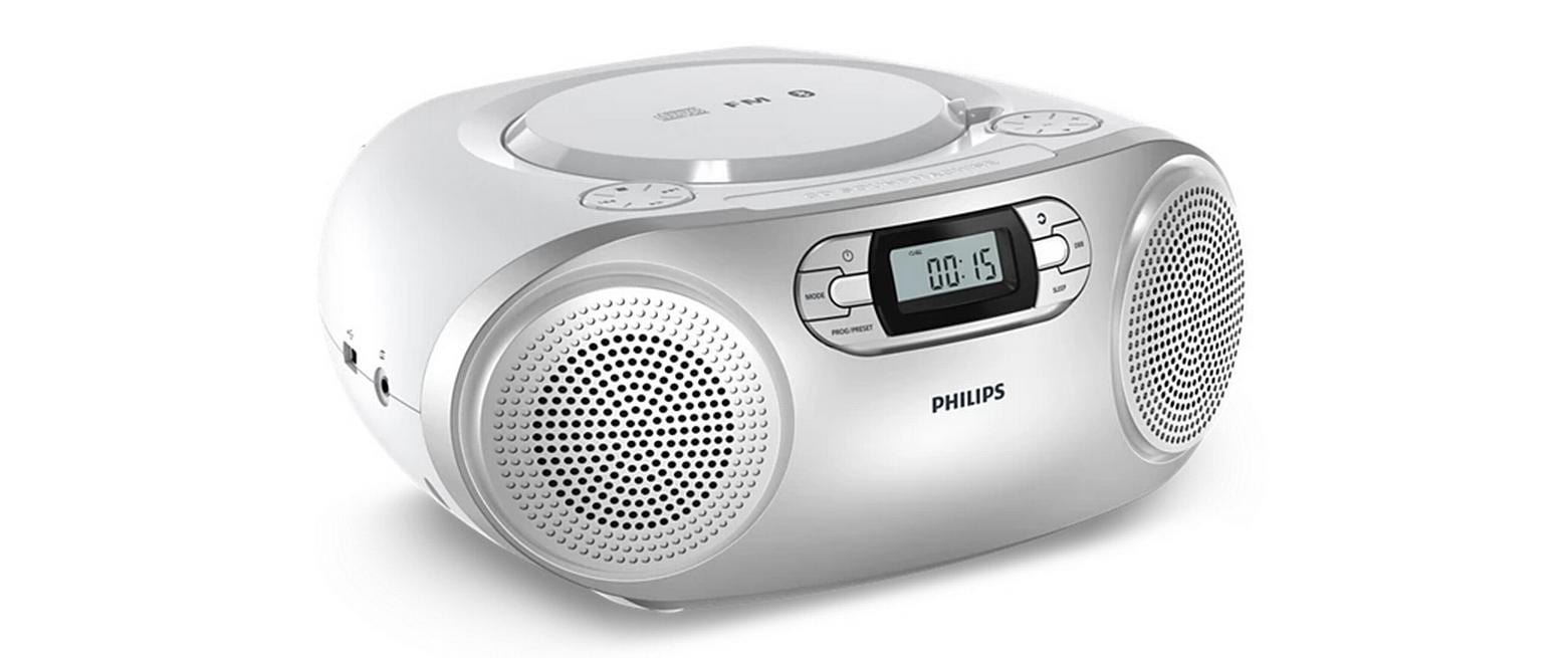 Philips Radio »TAZ2000S/10« (A2DP Bluetooth | AVRCP Bluetooth | Bluetooth FM-Tuner 3 W)