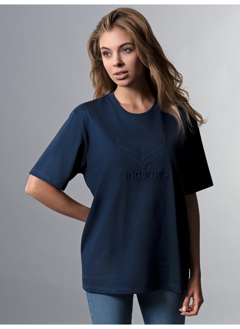 Trigema T-Shirt "TRIGEMA Heavy Oversized T-Shirt mit 3D-Motiv" günstig online kaufen