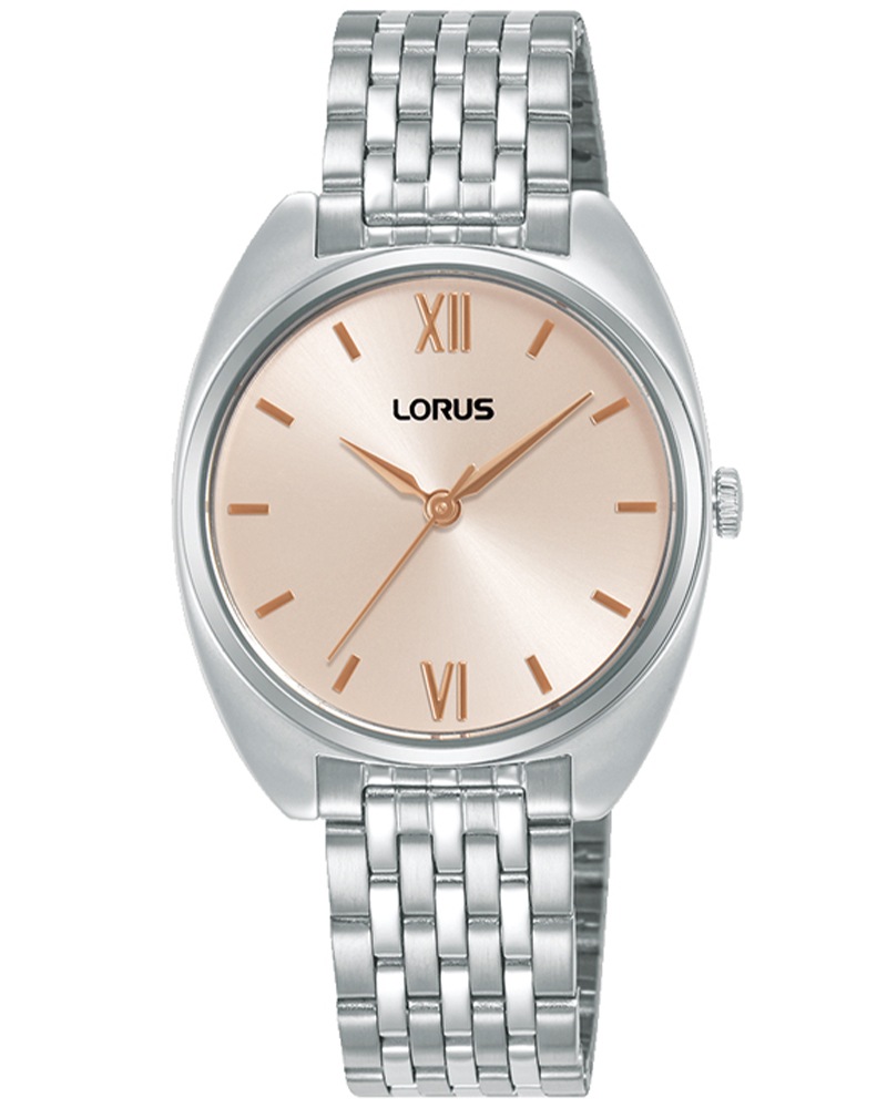 LORUS Quarzuhr Armbanduhr, Damenuhr, Edelstahlarmband, analog