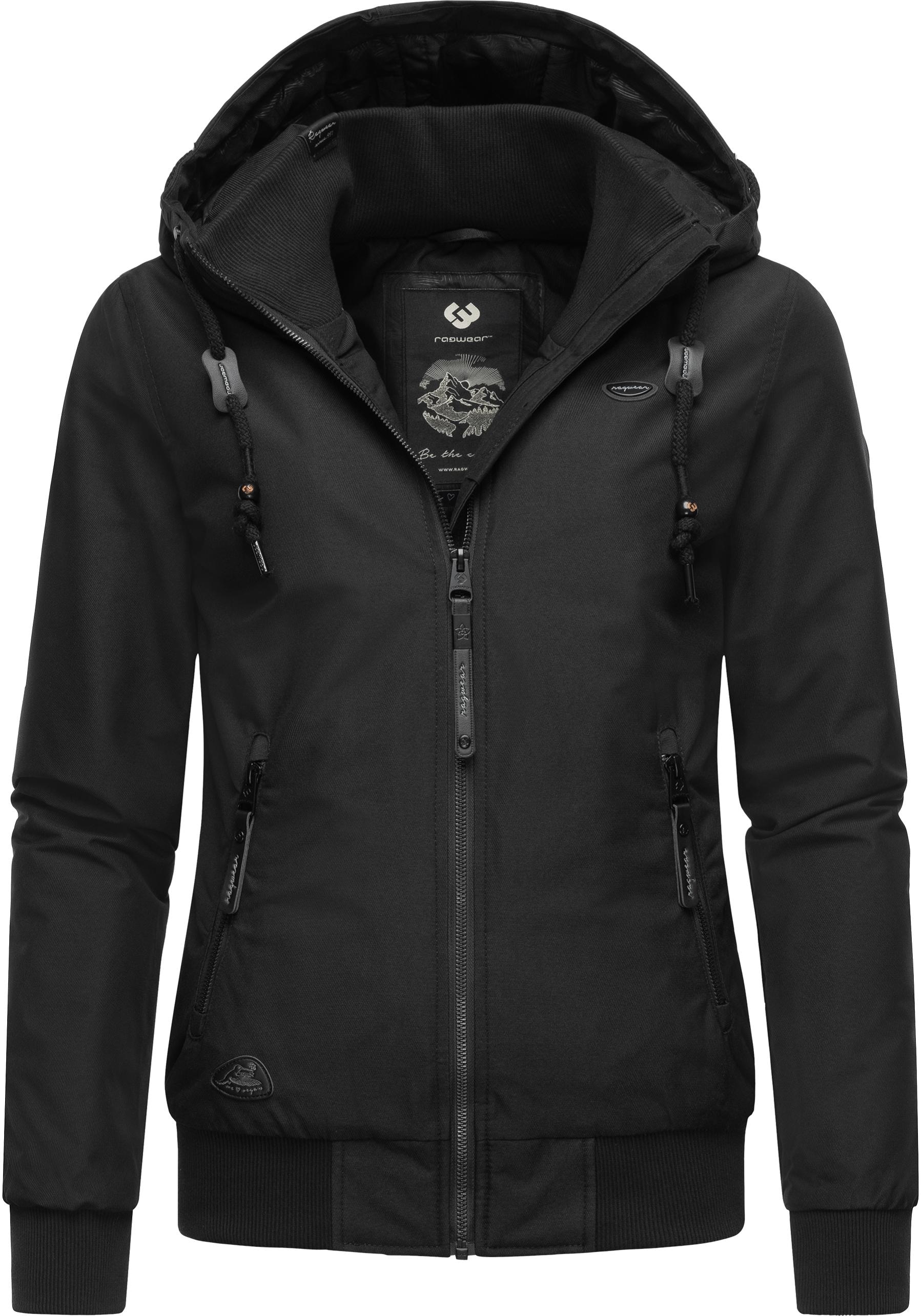 Ragwear Winterjacke »Nuggie Melange« su Kapuze...