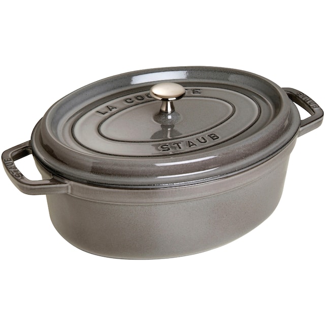 Staub Bräter »Cocotte«, Gusseisen, (1 tlg.), robust und langlebig, oval,  Induktion kaufen | BAUR